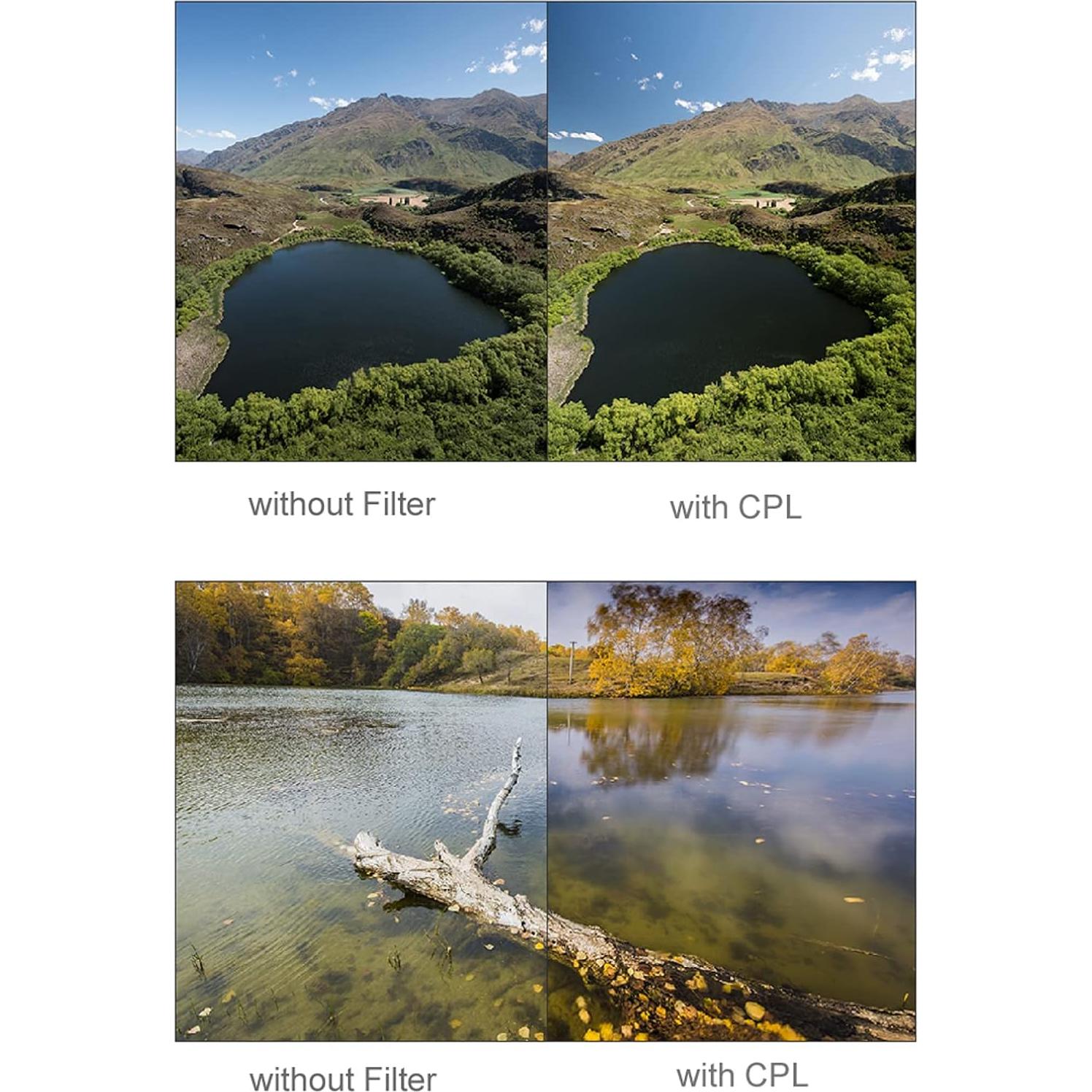 Filtro CPL Magnético Kase 41mm para Teléfonos Móviles