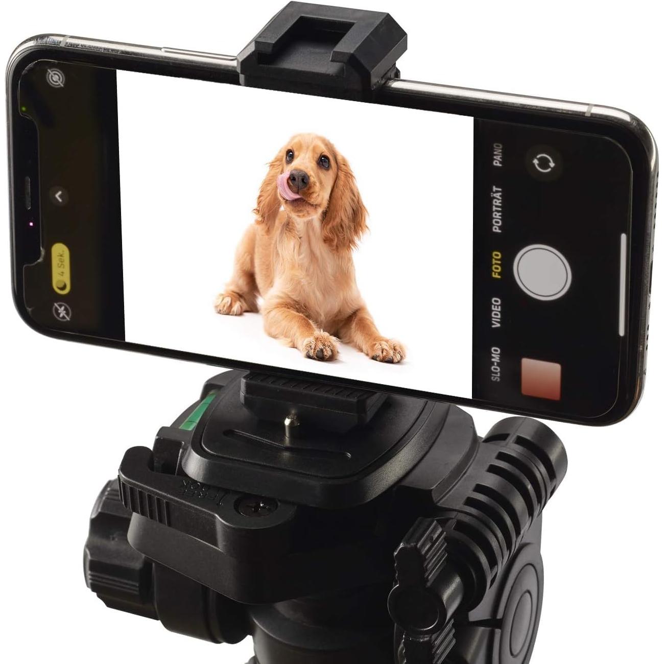 Soporte de trípode para teléfono Acuvar con zapata fría