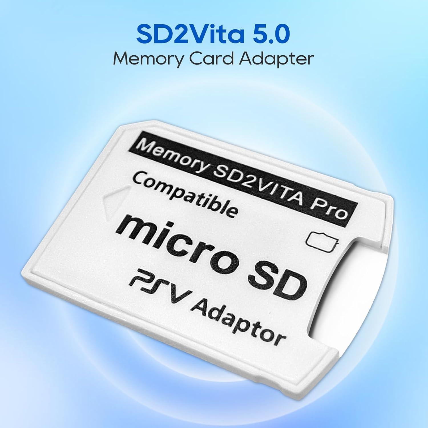 Adaptador SD2Vita UCEC para PS Vita 1000/2000 - 256GB