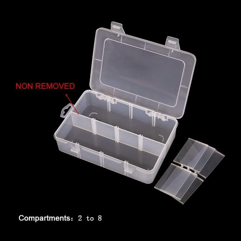Caja Organizadora de Plástico Vidifor 2 Pcs 8 Compartimentos