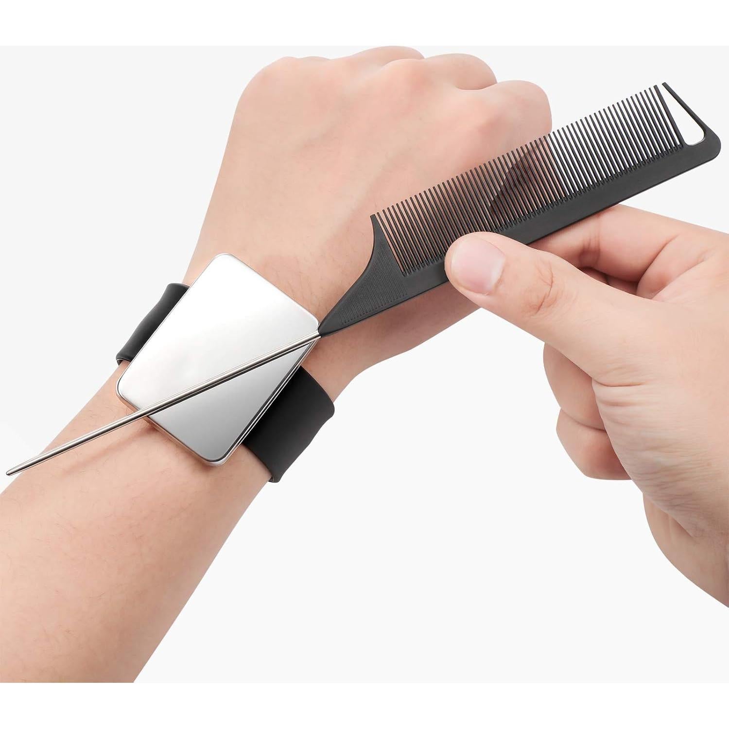 Almohadilla Magnética para Muñeca Patelai + 2 Peines + 5 Clips