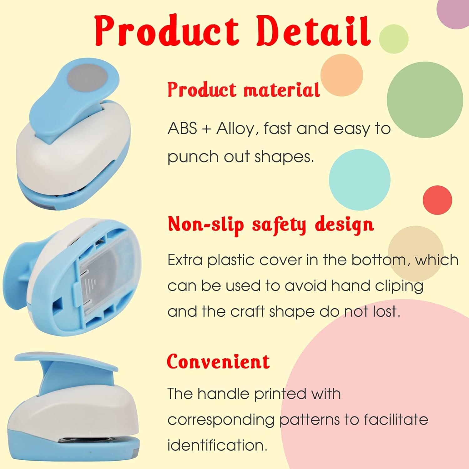 Perforadora de Círculo 1" ECOHU para Manualidades - Papel y Cartulina