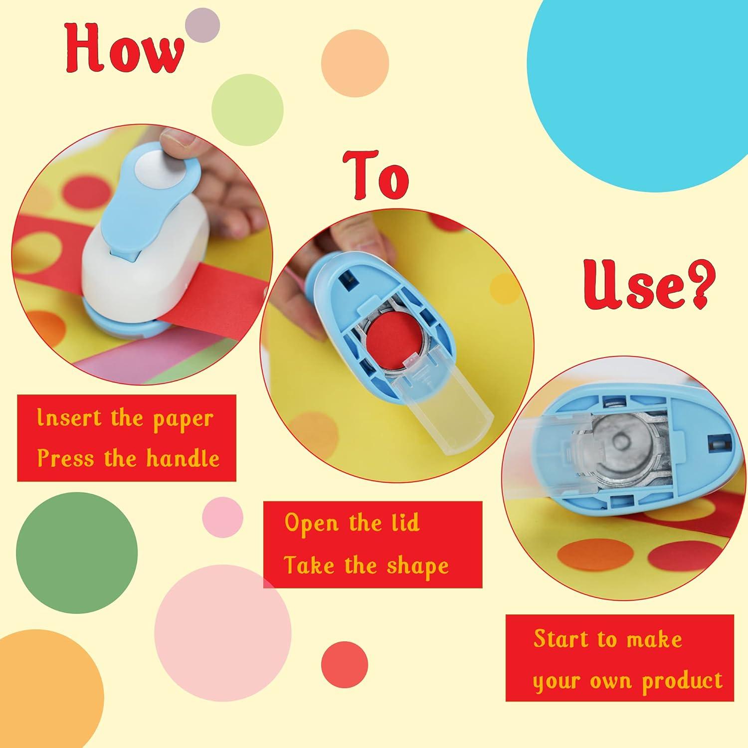 Perforadora de Círculo 1" ECOHU para Manualidades - Papel y Cartulina