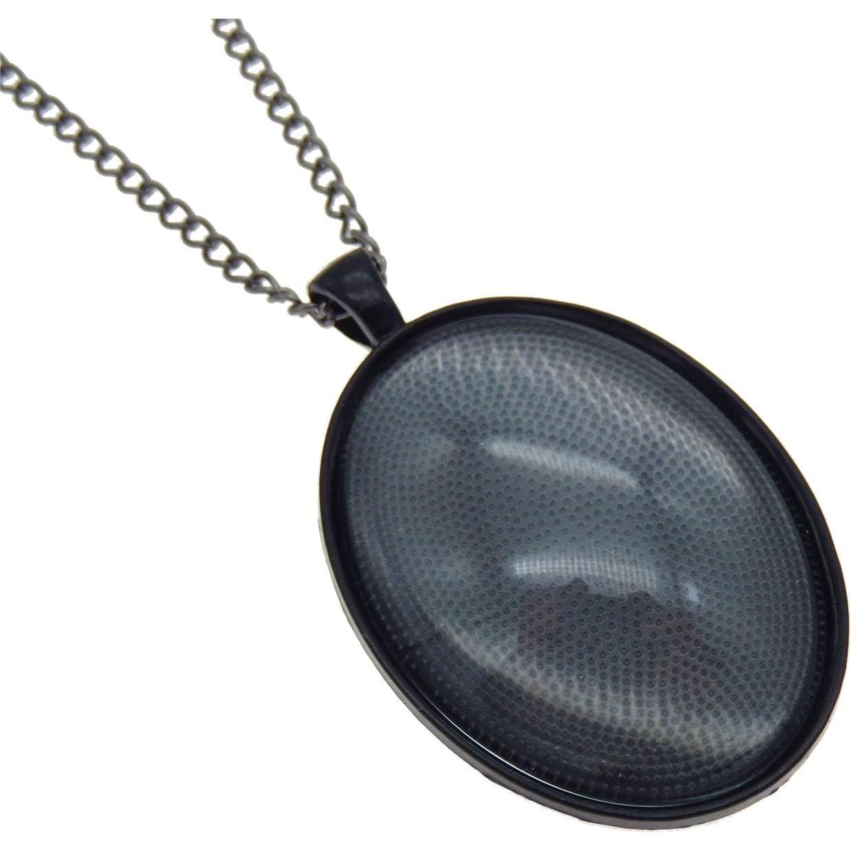 Kit de 10 Sets de Charms Bezel Ovalados Julie Wang Negro 40x30mm