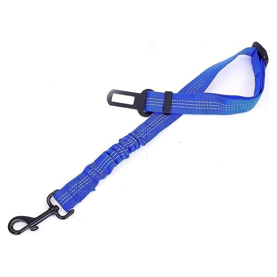 Cinturón de Seguridad para Perros PETPO Ajustable Azul