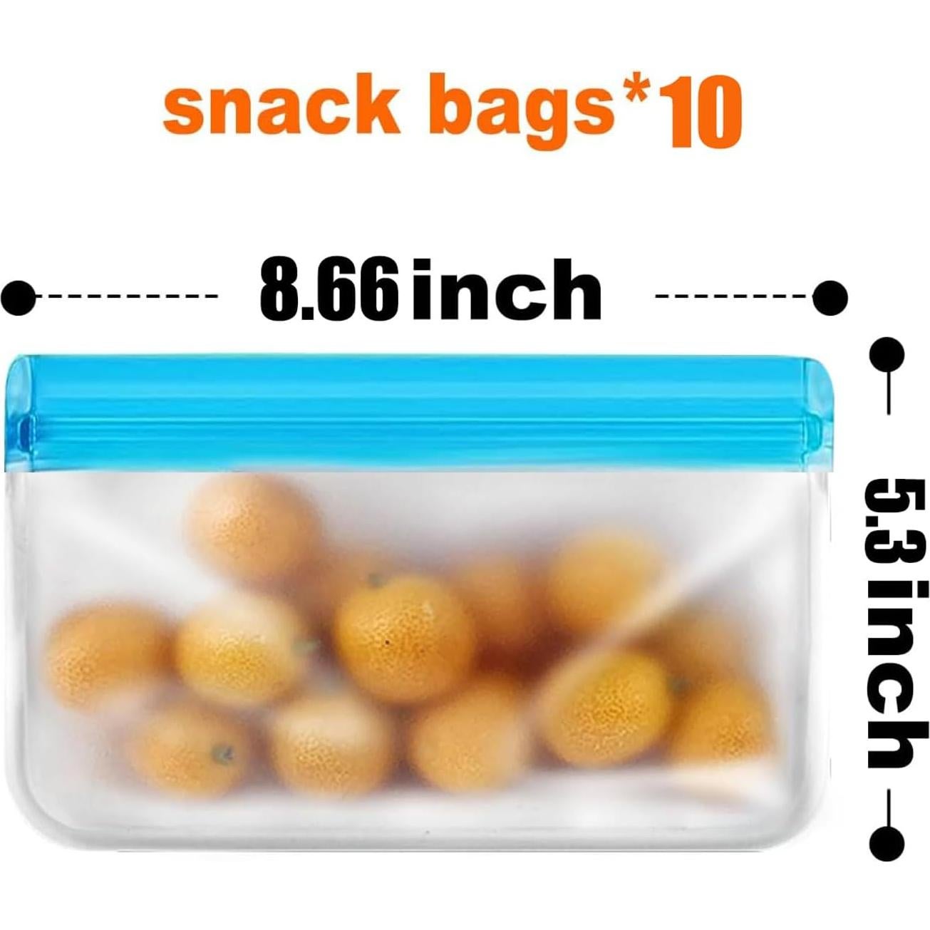 Bolsas Reutilizables de Almacenamiento SHUCHUANG 10 Piezas