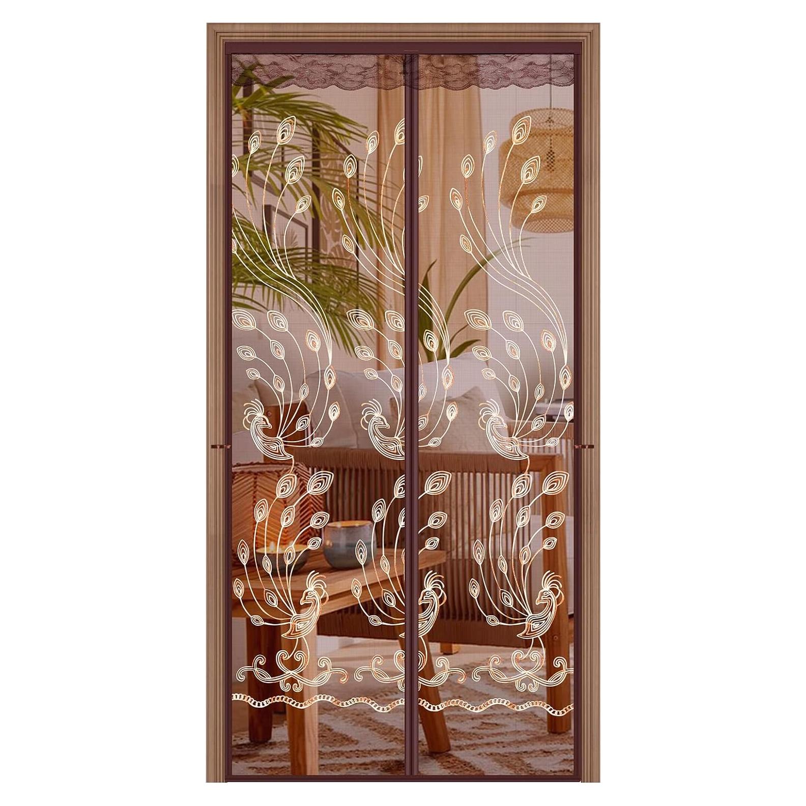Puerta de Pantalla Magnética KPX 95 x 211 cm Resistente