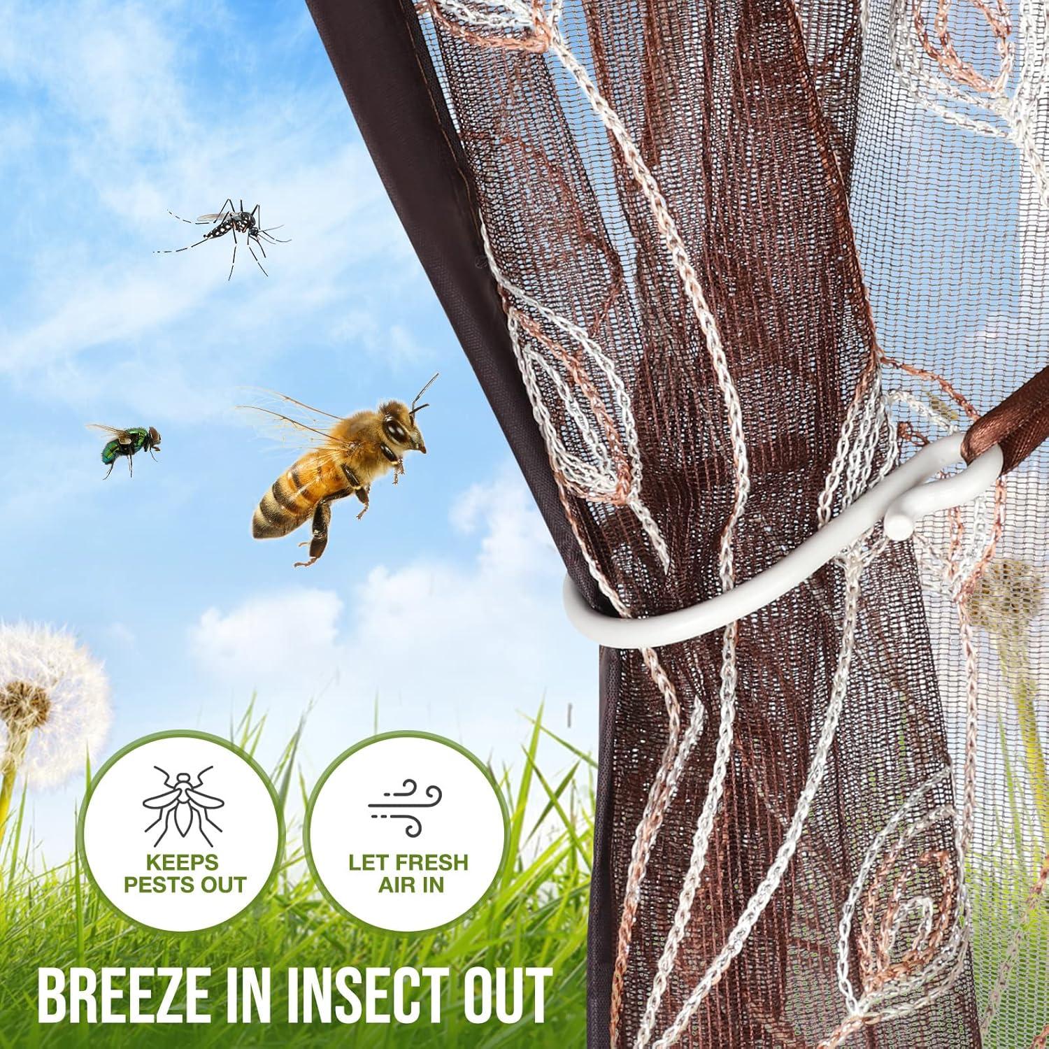 Puerta de Pantalla Magnética KPX 95 x 211 cm Resistente