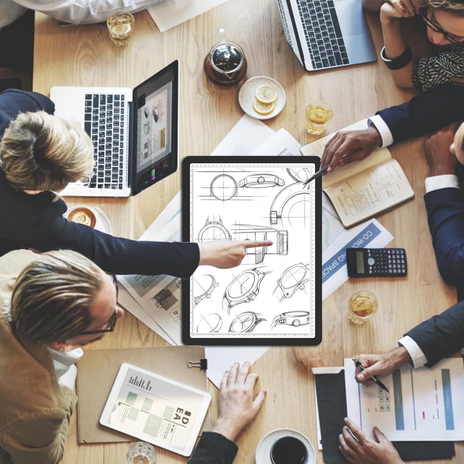 Almohadilla de Luz A3 TOHETO Recargable LED 5600 Lux Negra