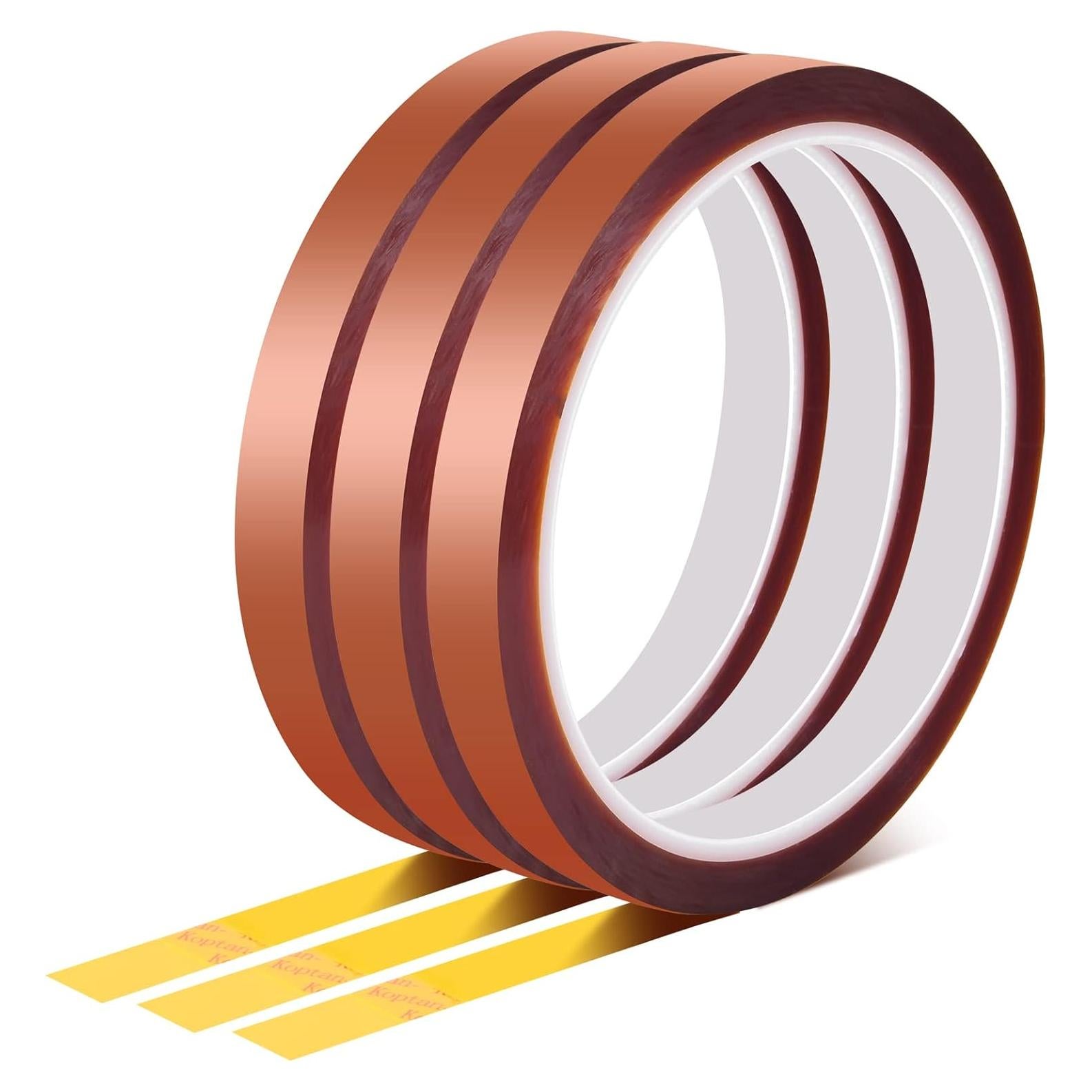 Cinta Térmica Resistente al Calor VIKDOOK 10mm x 33m - 3 Rollos