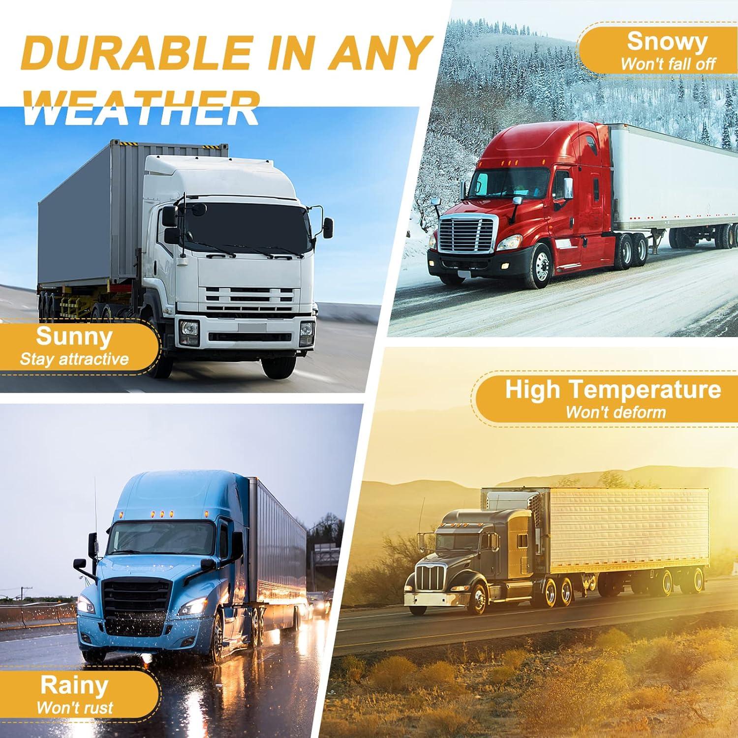 Cubiertas de Tuercas de Llantas HQALTY 33mm Cromadas - 20 Pcs