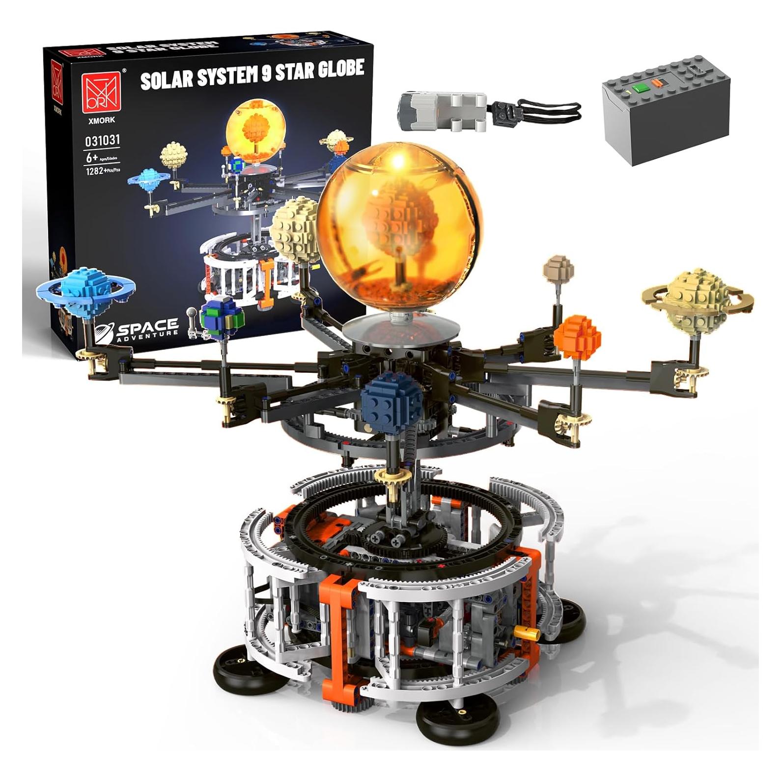 Juego de Construcción Sistema Solar MOCBURIKU 1282 Piezas