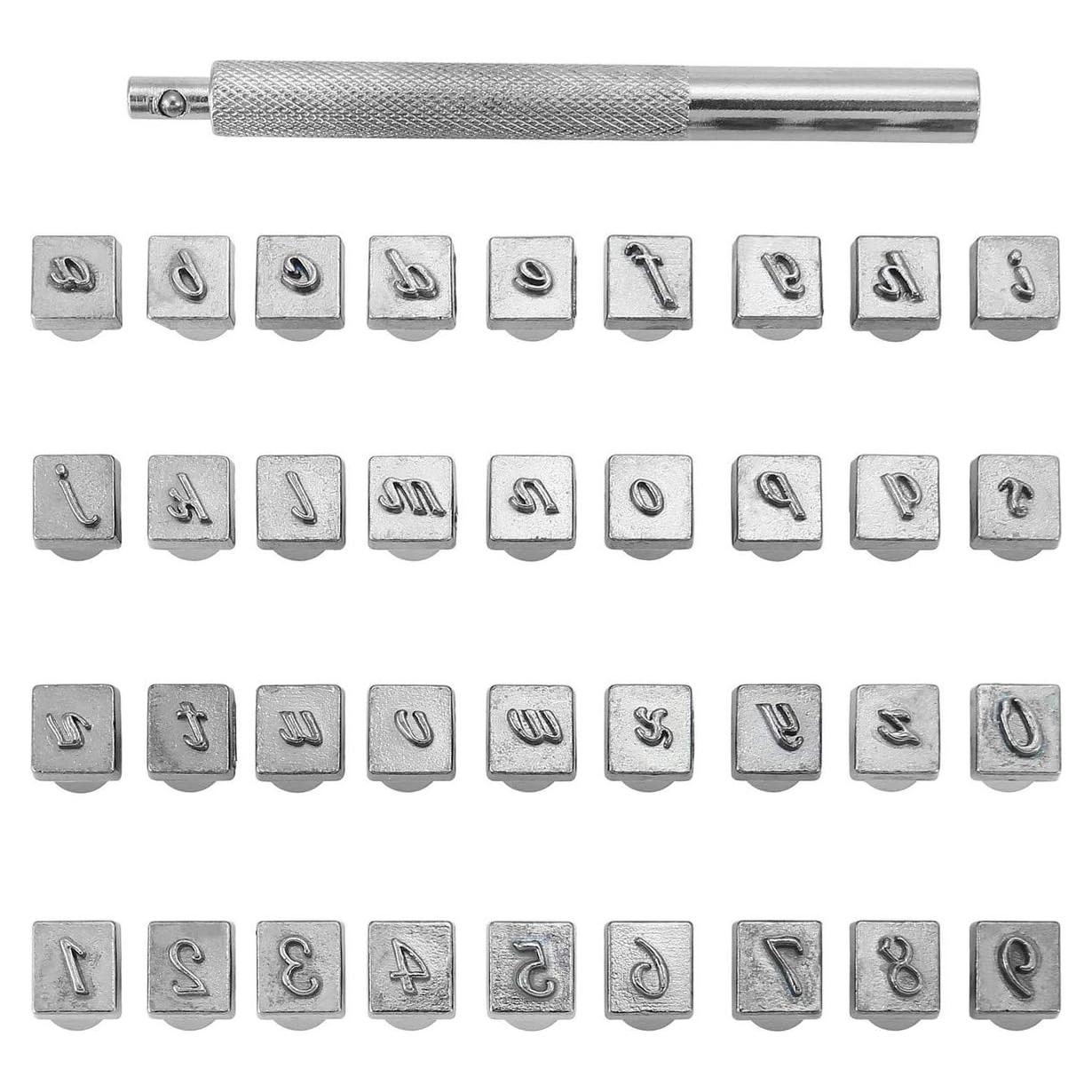 Juego de Herramientas de Estampado en Cuero Yoption 37 Piezas