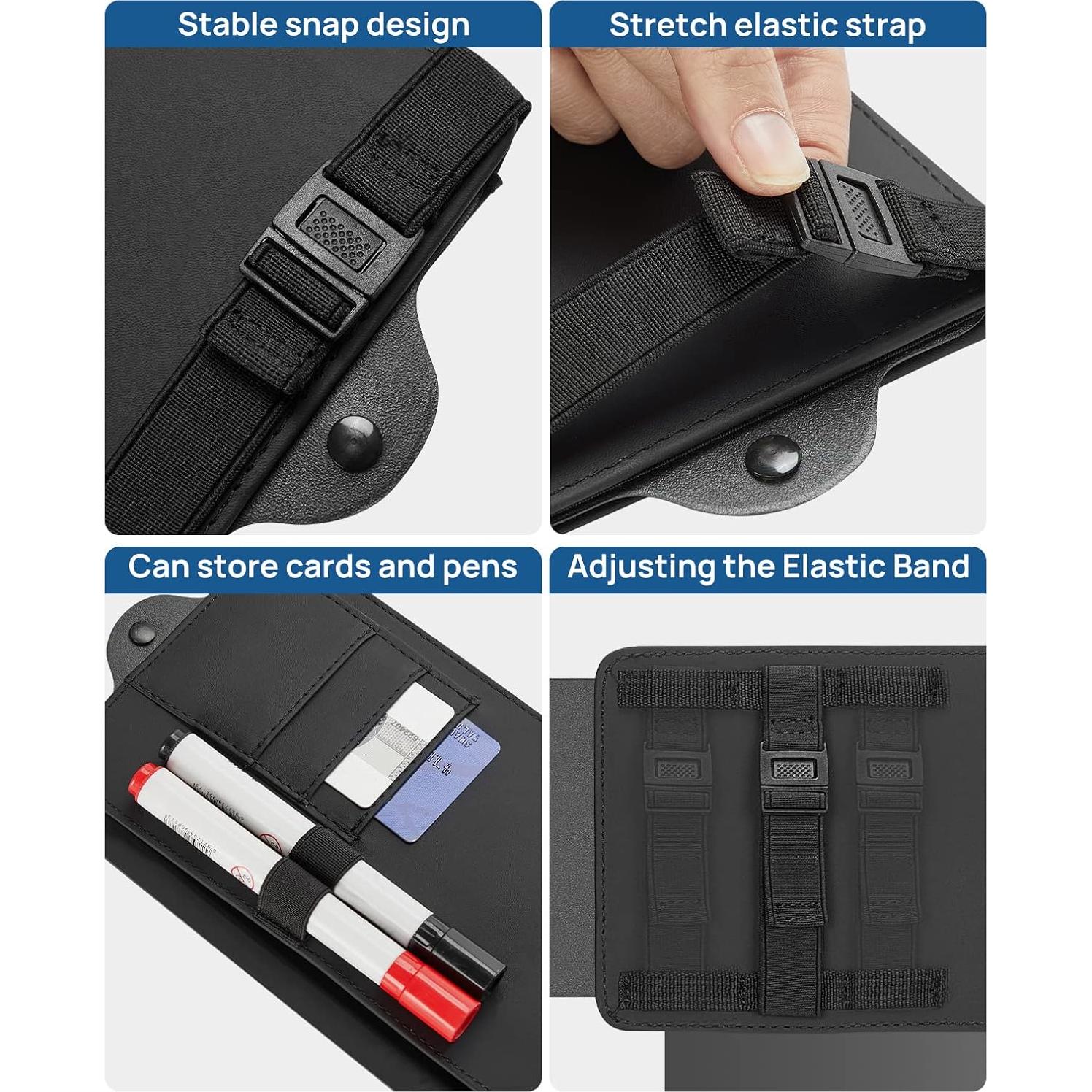 Extensor de Visera Solar JoyTutus Ajustable Antirreflejo - 2 Piezas