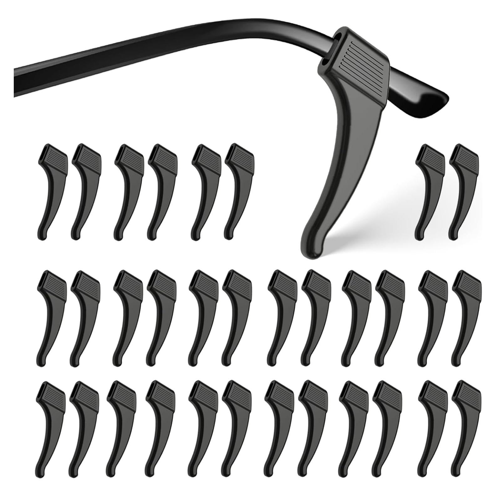 16 Pares Sujetadores de Gafas de Silicona Antideslizante