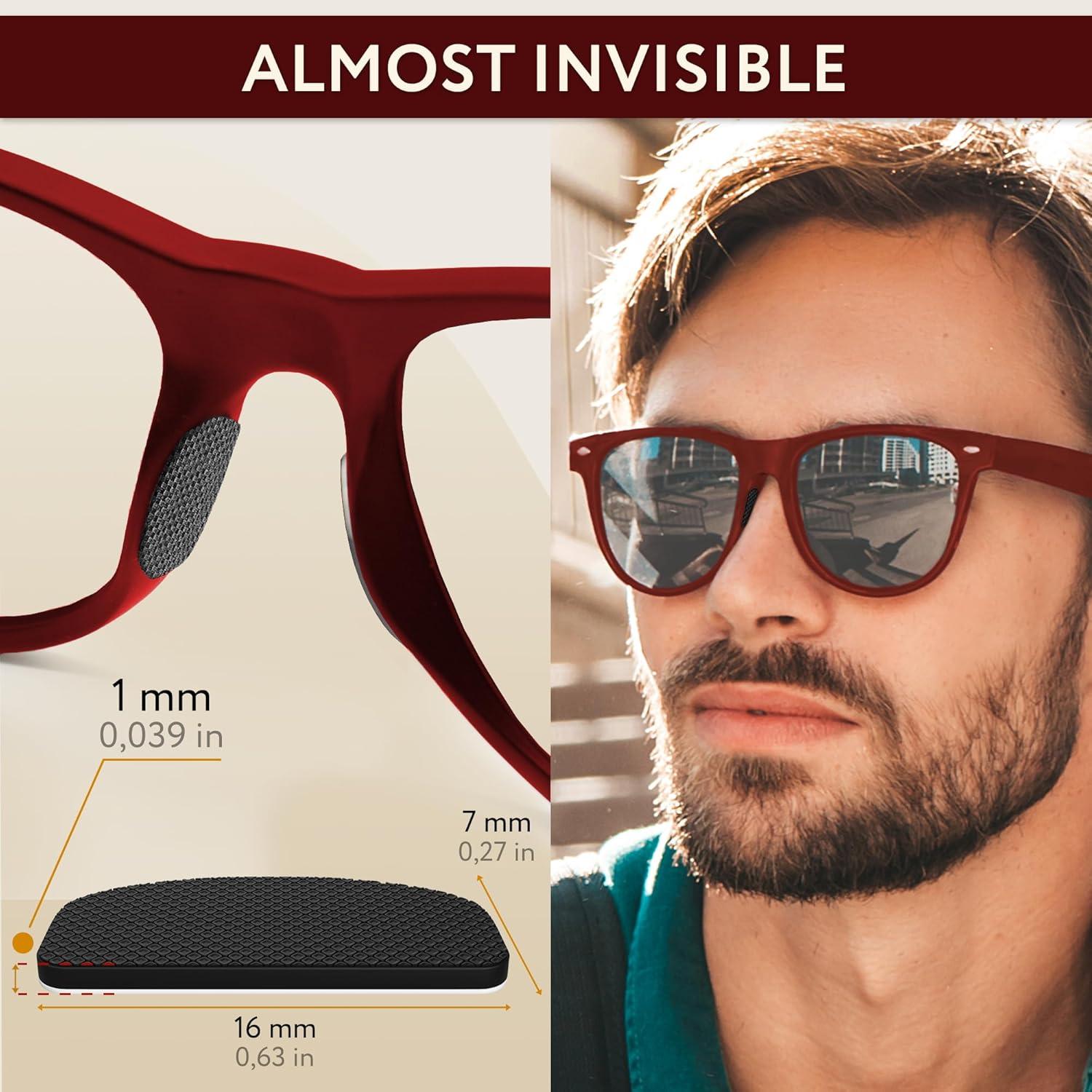 Almohadillas de nariz antideslizantes SIGONNA 0.5 mm - 6 pares