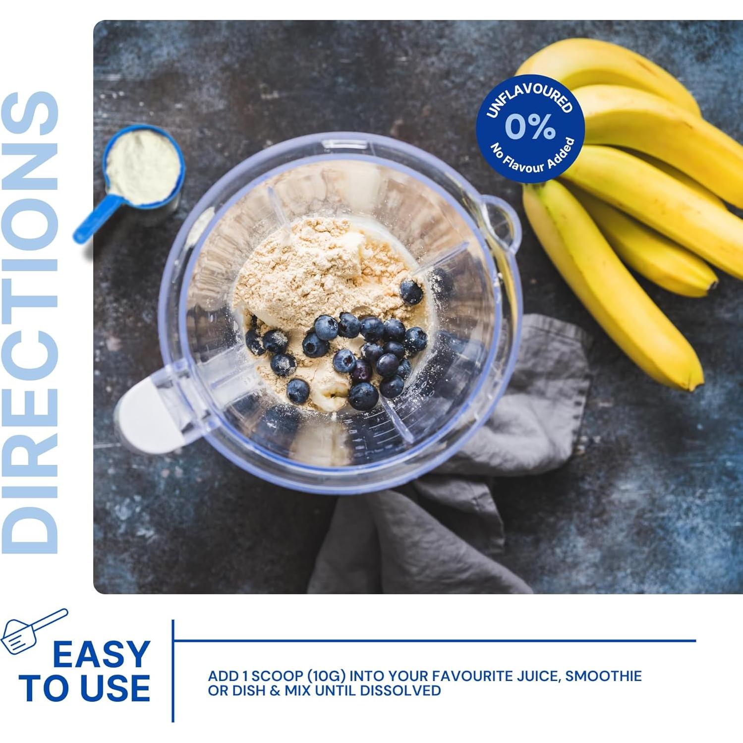 Colágeno Hidrolizado en Péptidos Salud Inteligente 1kg Sin Sabor