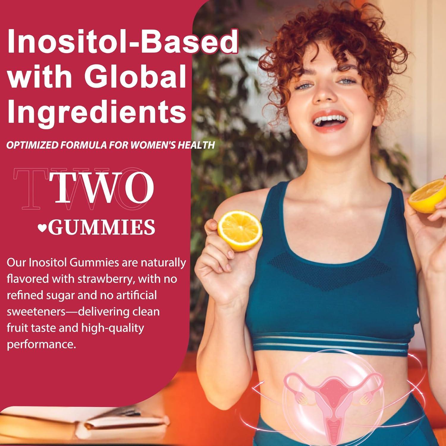 Gomitas de Inositol Veganas NEXTDIA 60ct - Sin Azúcar