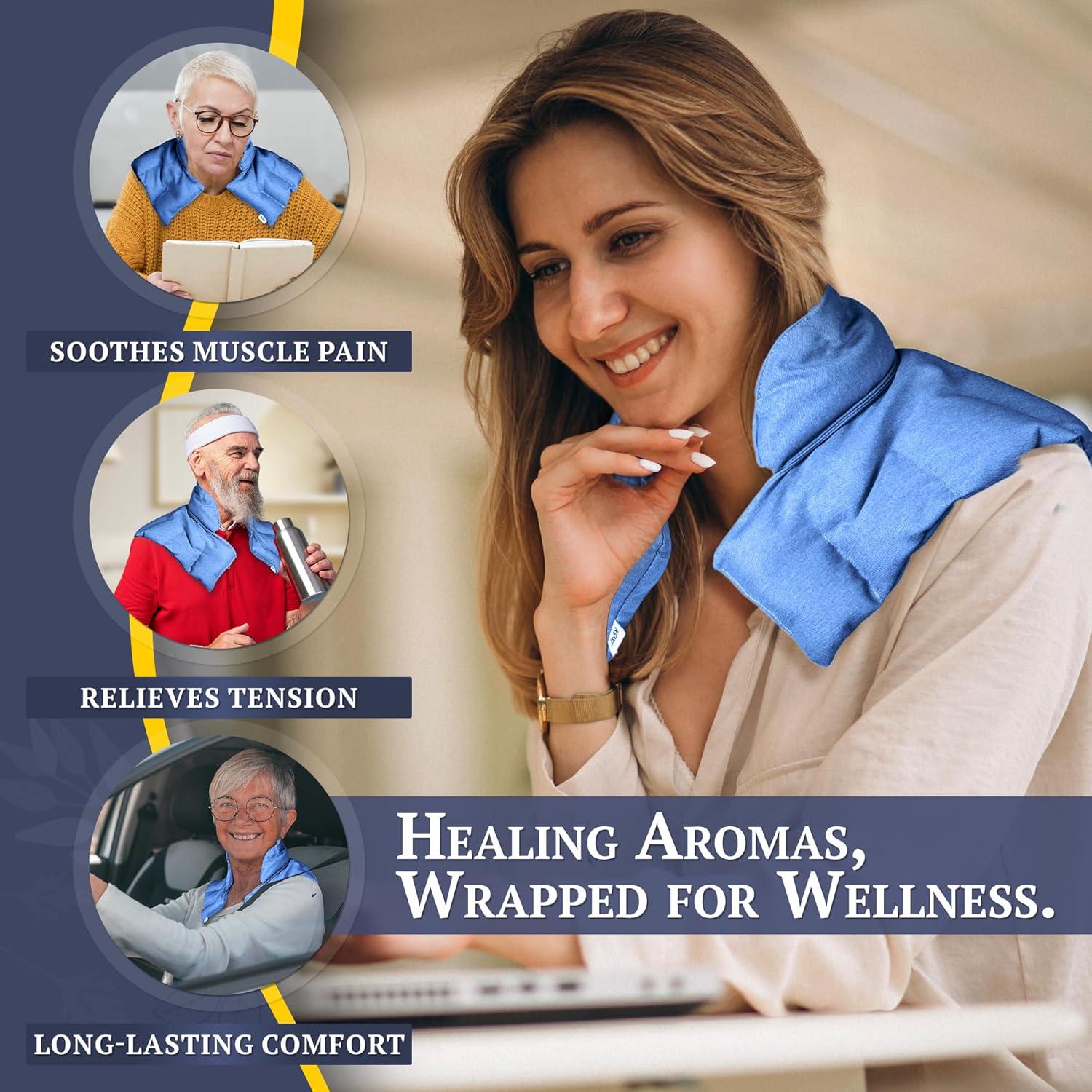 Almohadilla Térmica Kozi para Cuello y Hombros | Chambray