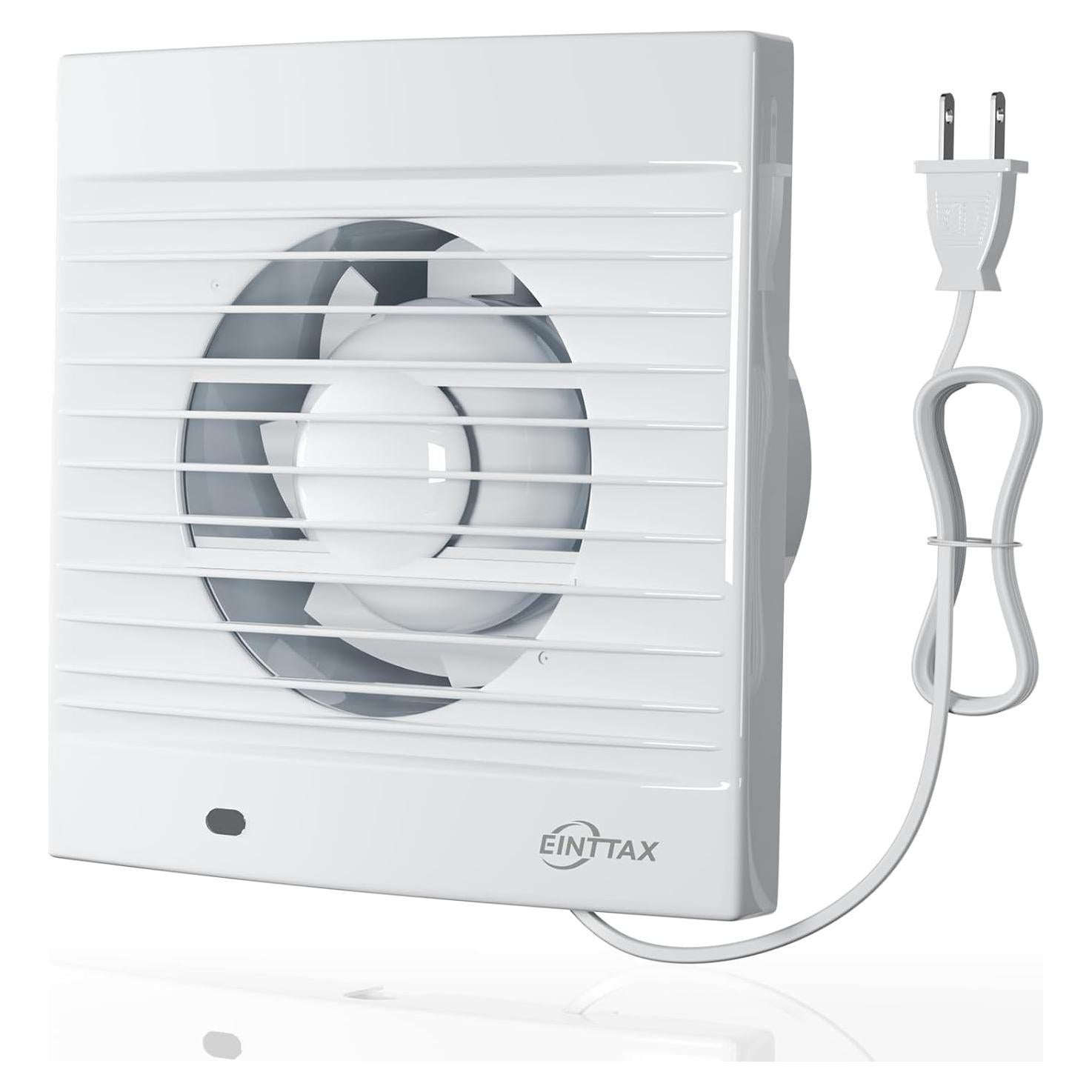 Ventilador de Extracción de Pared EINTTAX 4" 12W 77 CFM Blanco