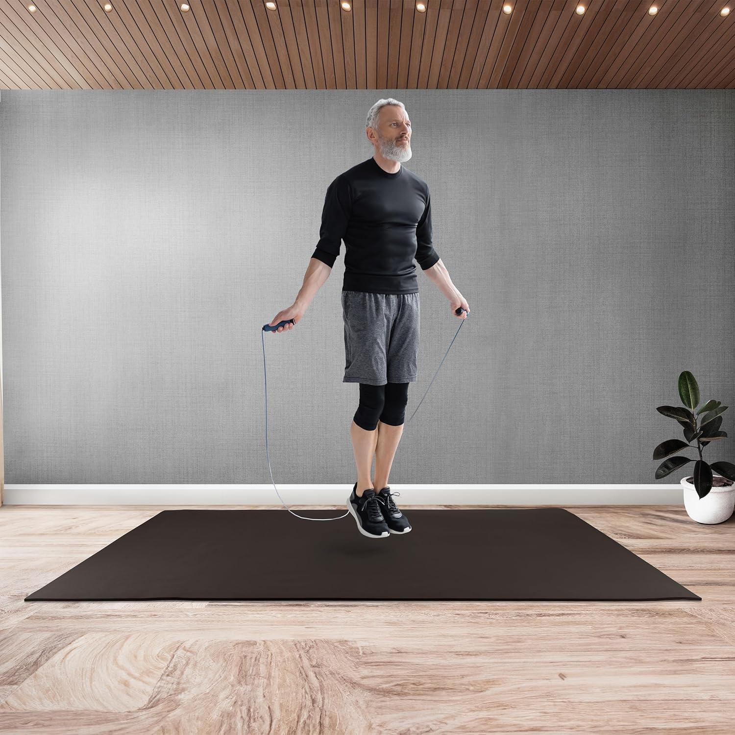 Alfombrilla de Yoga Grande Wakeman 1.83m x 1.22m Antideslizante