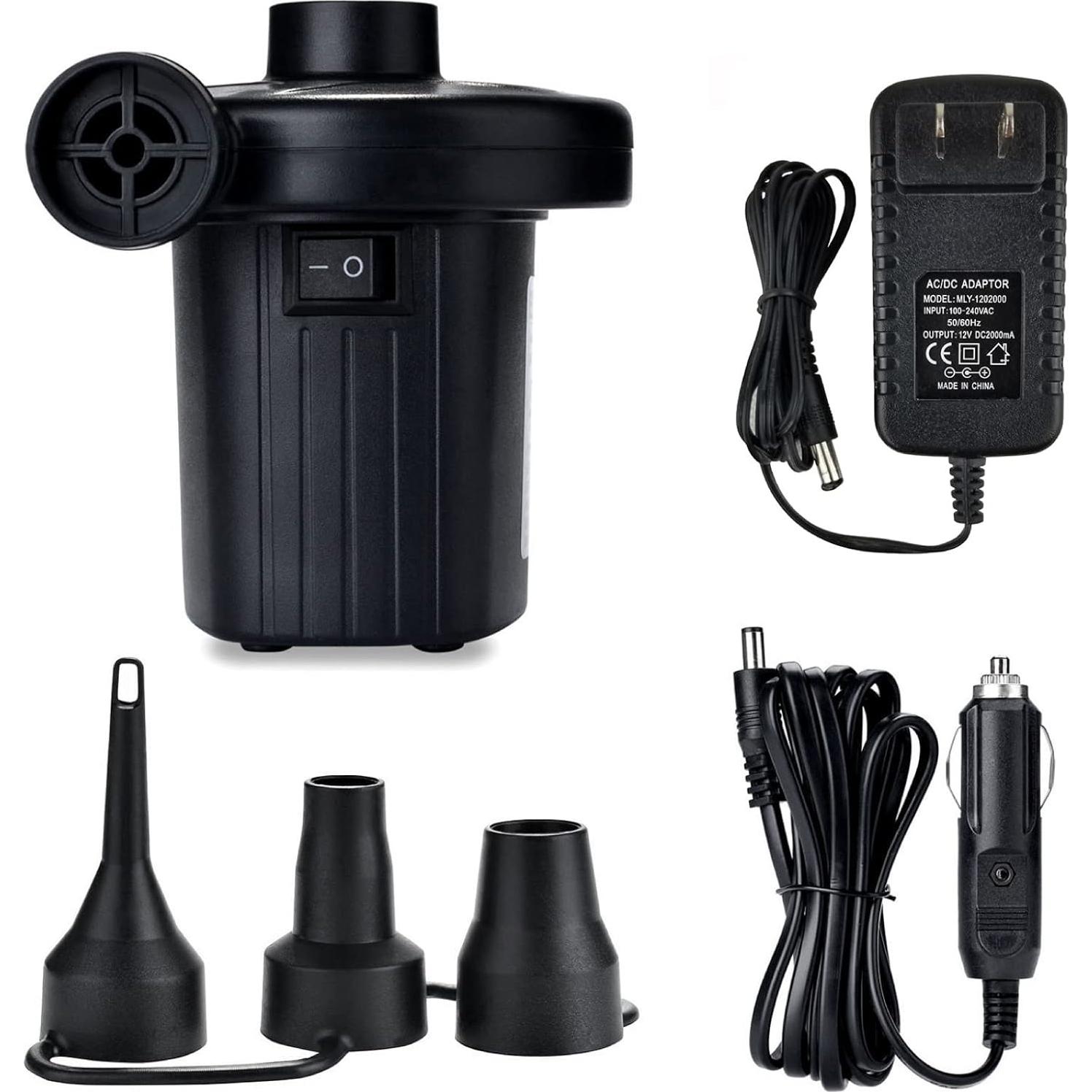 Bomba de aire eléctrica Jasonwell portátil 110-240V inflador