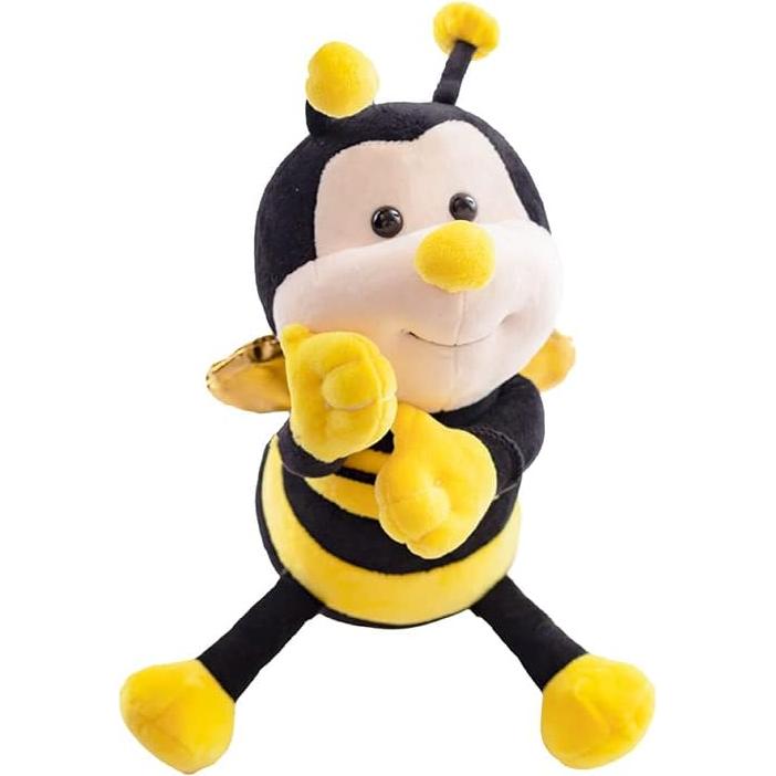 Juguete de Peluche Abejorro CASAGOOD 33 cm Suave Amarillo