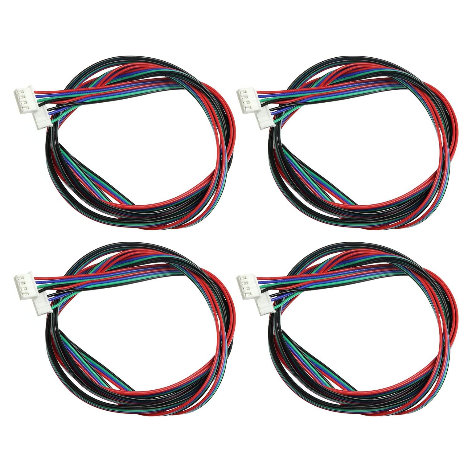 Cables de Motor Paso a Paso RLECS 2M 4PCS 4Pin a 6Pin