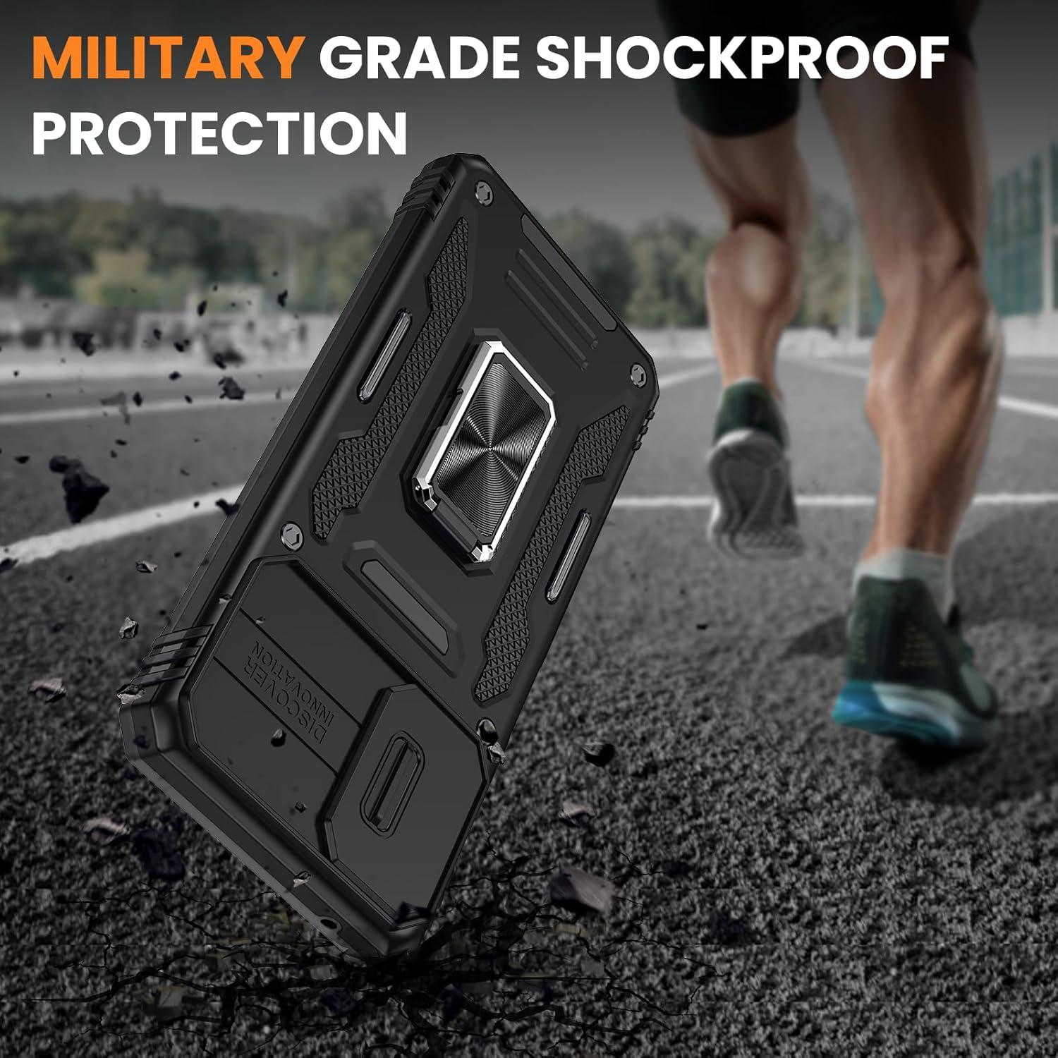 Funda Maxdara para Moto G 5G 2024 con Soporte y Protector