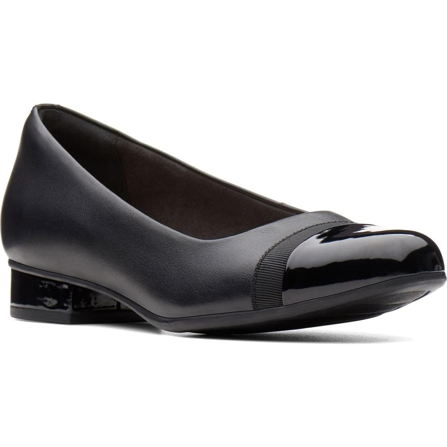 Mocasines Clarks Juliet Monte para mujer - Negro 2.59 cm