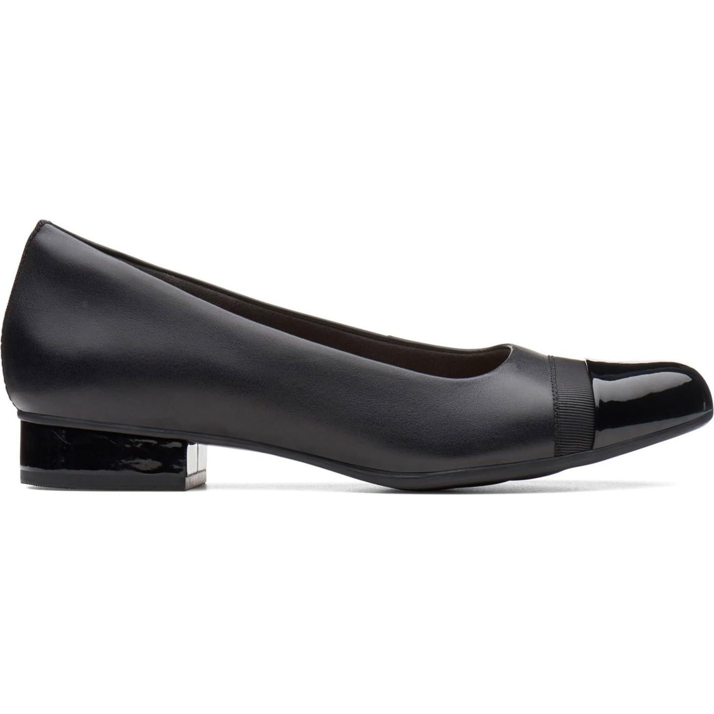 Mocasines Clarks Juliet Monte para mujer - Negro 2.59 cm
