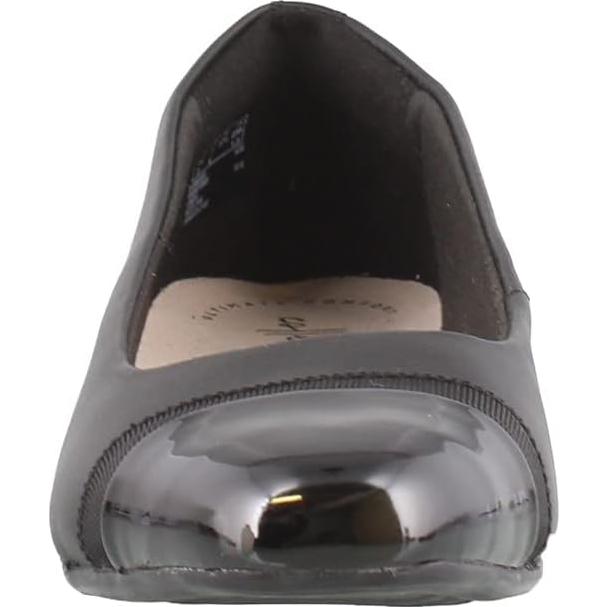 Mocasines Clarks Juliet Monte para mujer - Negro 2.59 cm