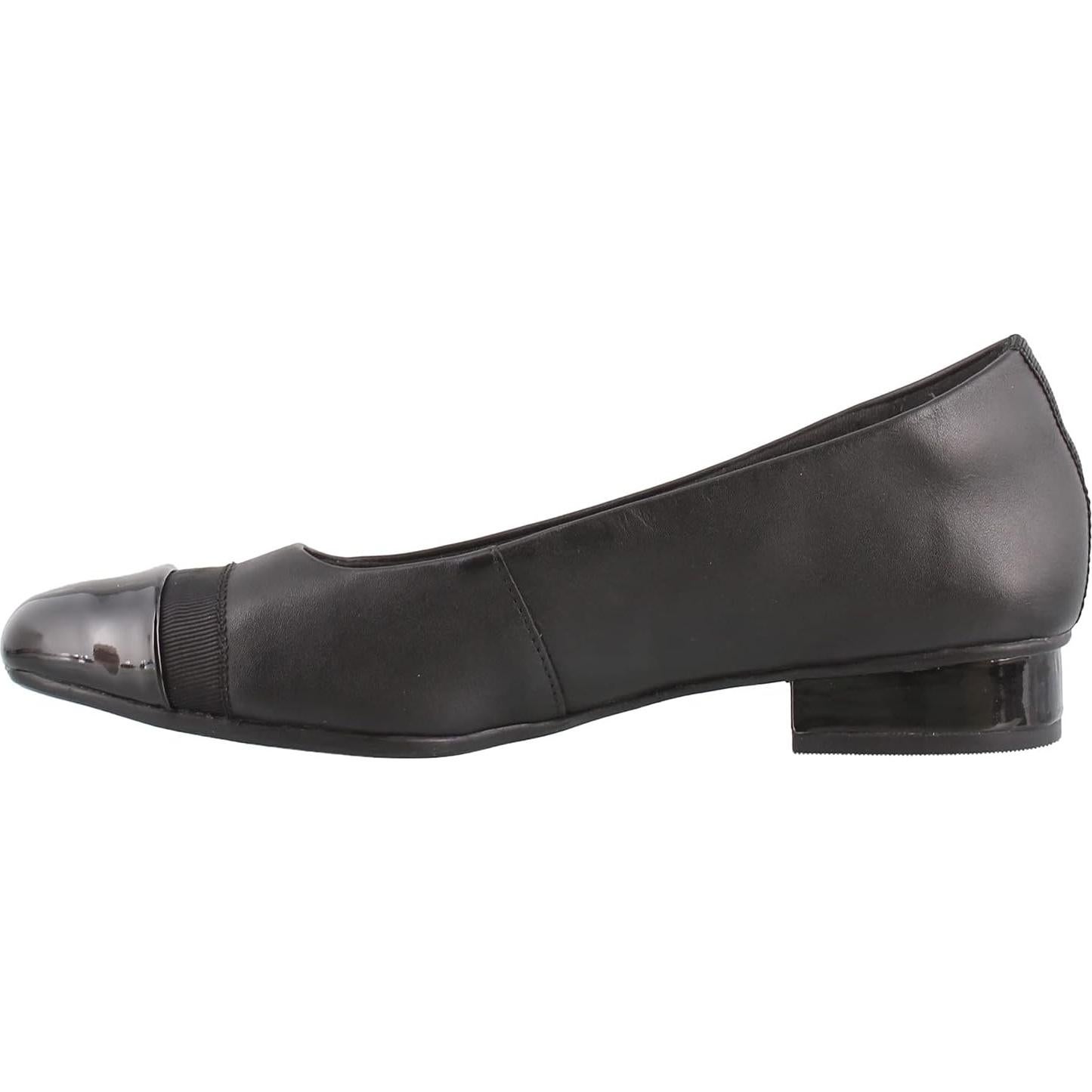 Mocasines Clarks Juliet Monte para mujer - Negro 2.59 cm