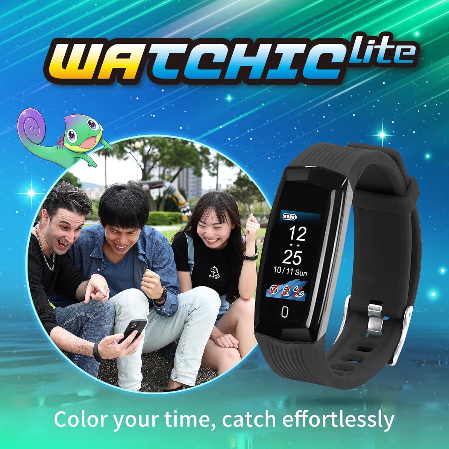 Reloj Auto Catch Brook Pocket Lite - Impermeable IPX7, 240h Batería