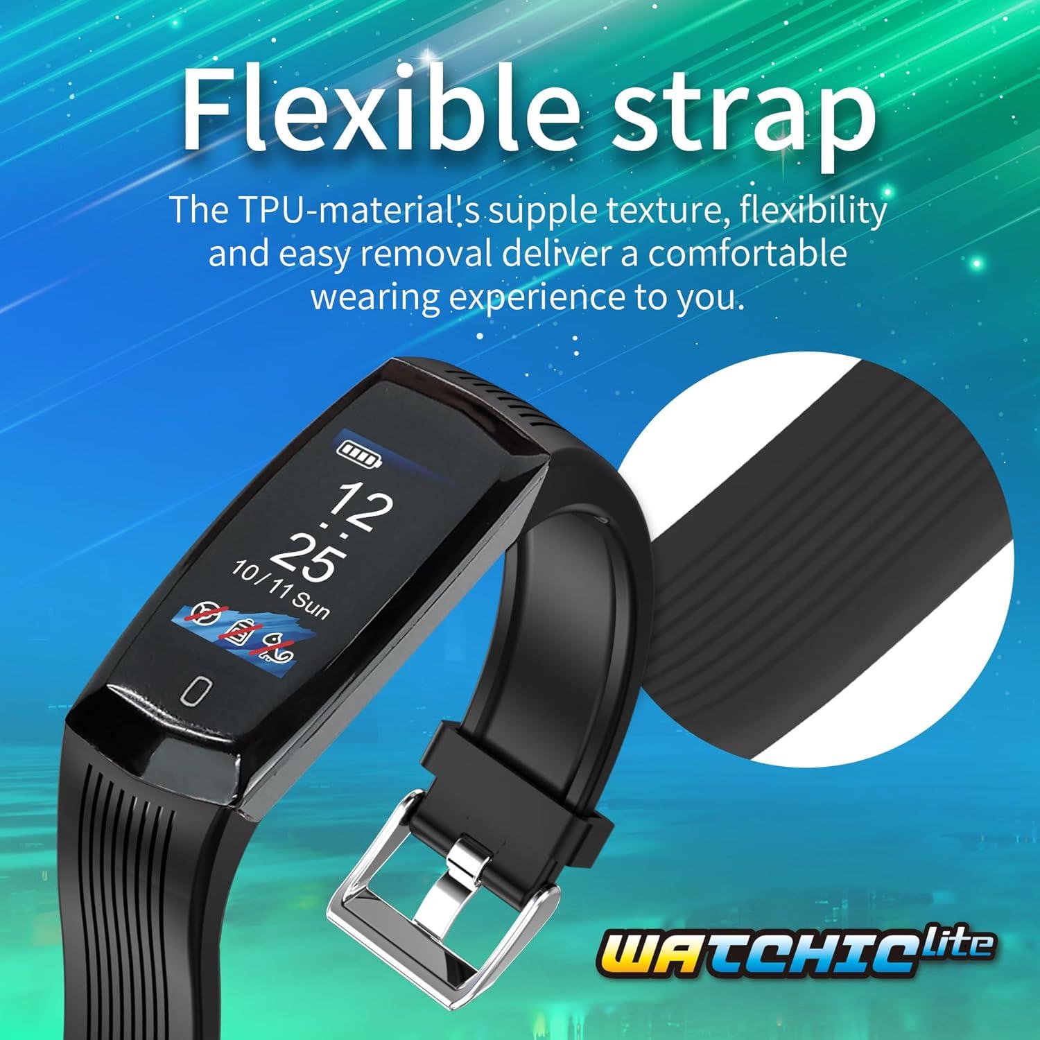 Reloj Auto Catch Brook Pocket Lite - Impermeable IPX7, 240h Batería