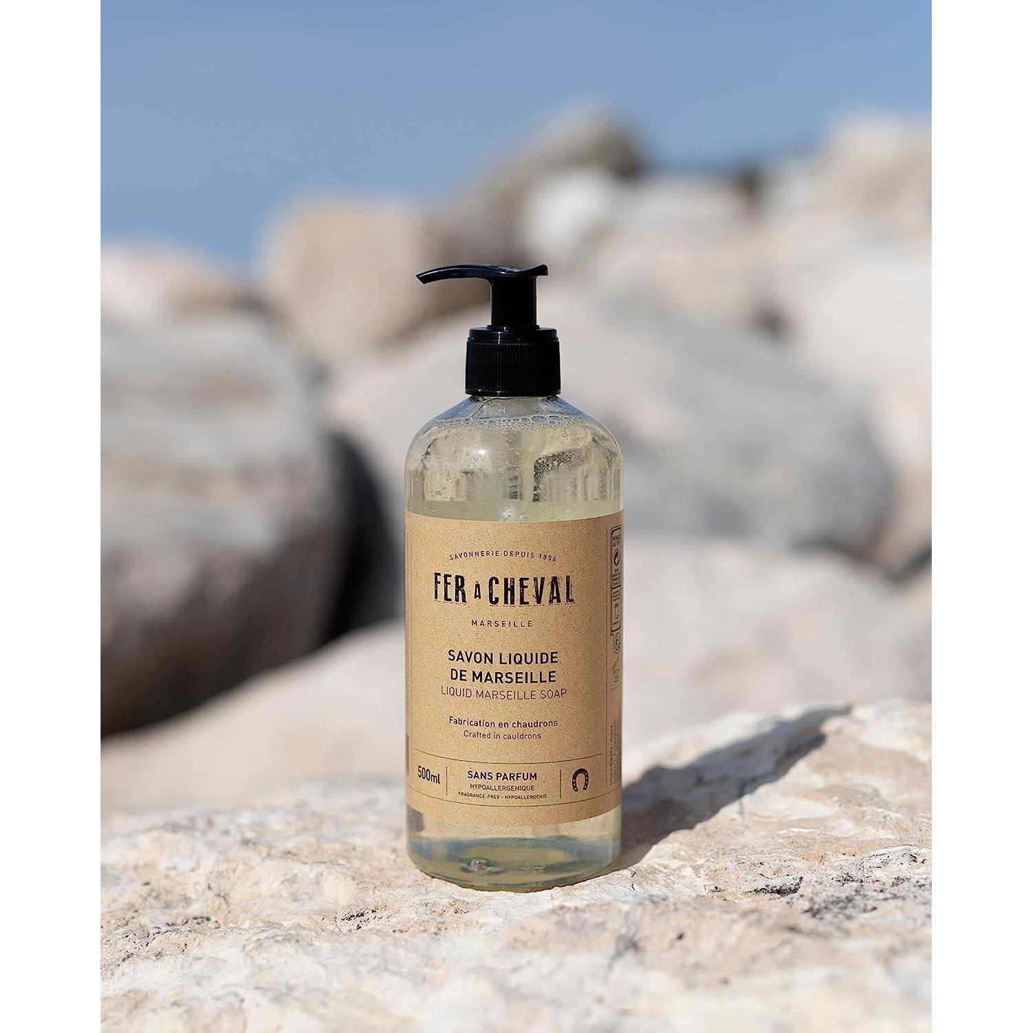 Jabón Líquido Hipoalergénico Fer à Cheval 500ml Sin Fragancia