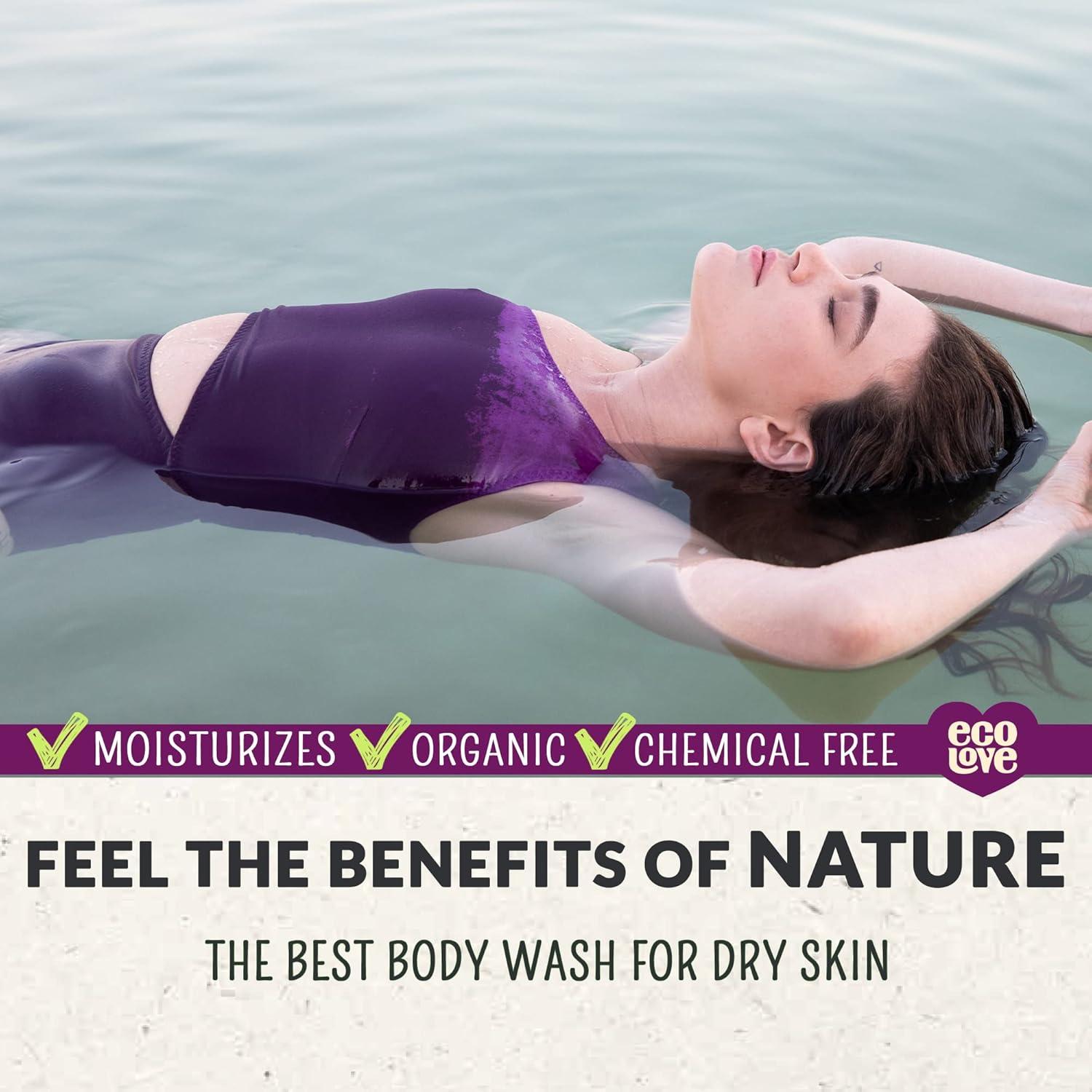 Gel de Ducha Hidratante ecoLove 500g - Arándano, Uva y Lavanda