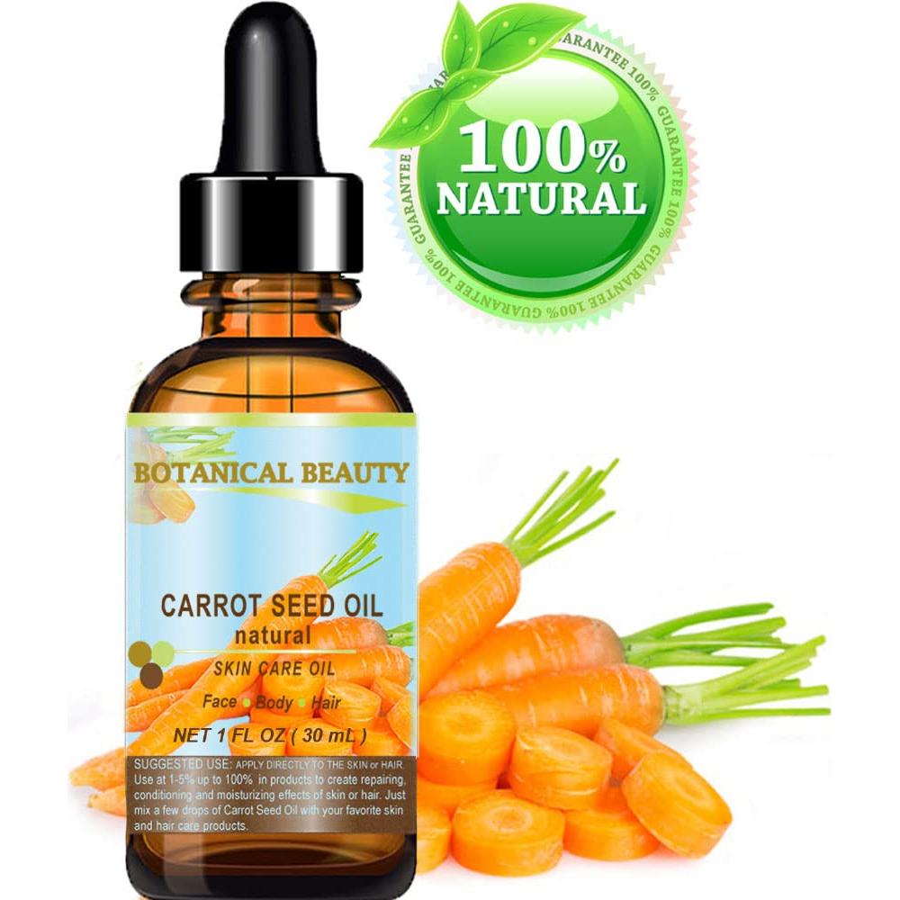 Aceite de Semilla de Zanahoria 100% Natural Botanical Beauty 30 ml