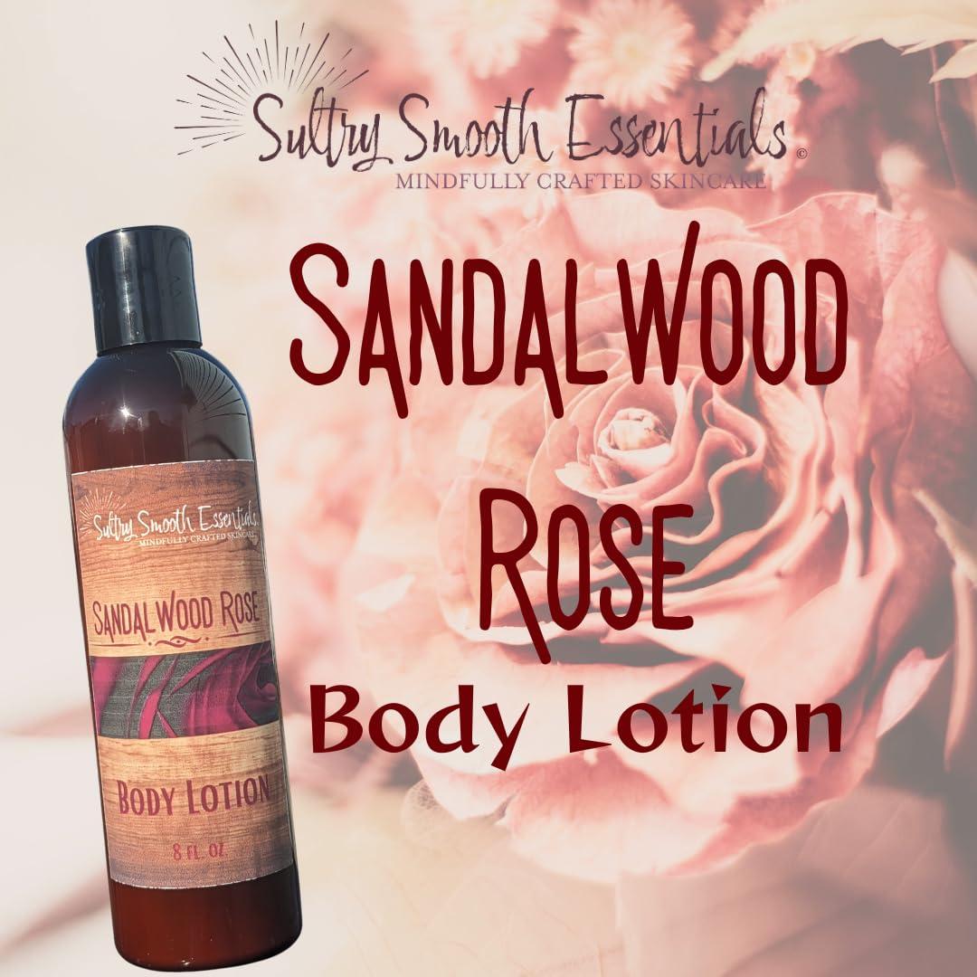 Loción Corporal SultrySmooth de Sándalo y Rosa 113 g