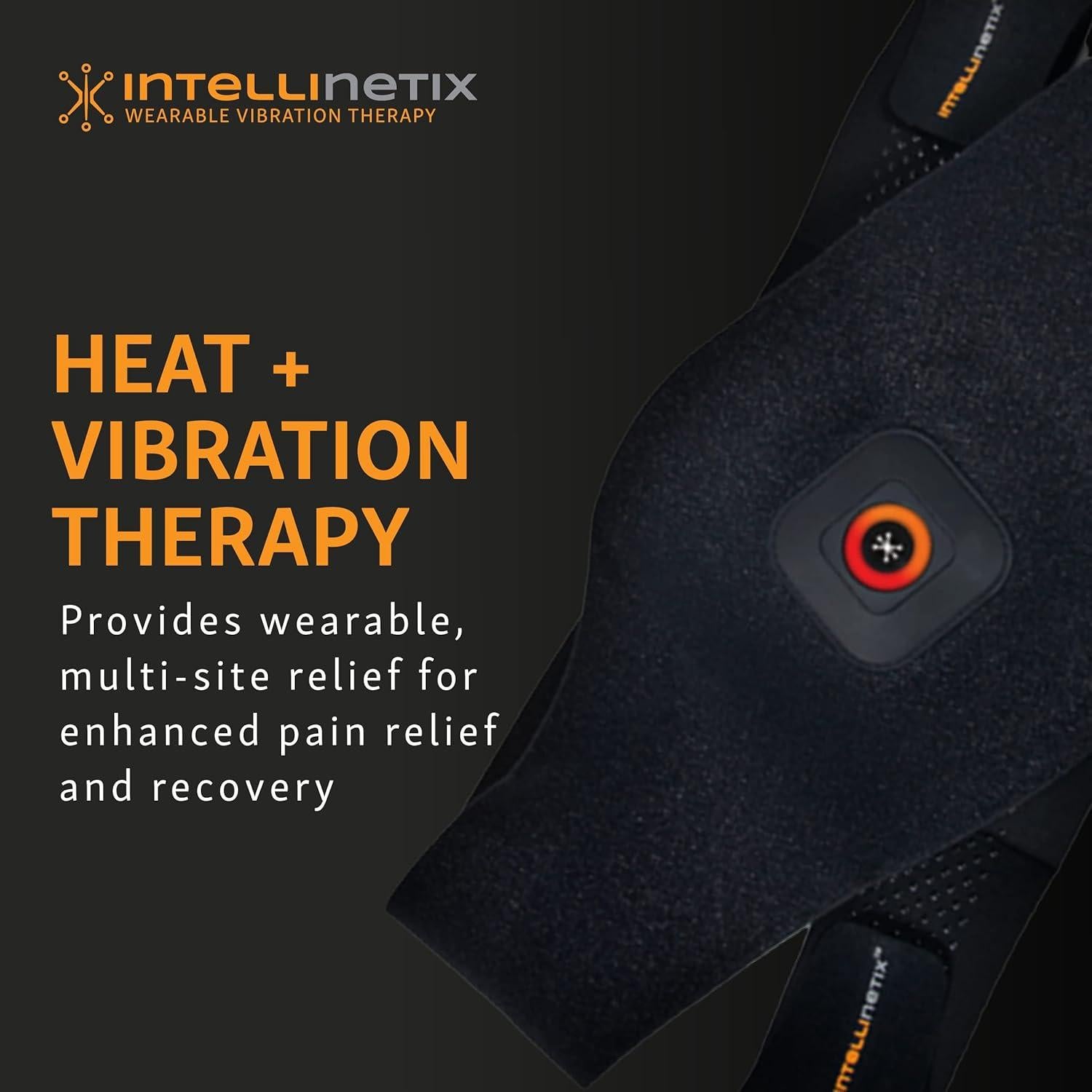 Envoltura Calor y Vibración Intellinetix para Alivio Muscular