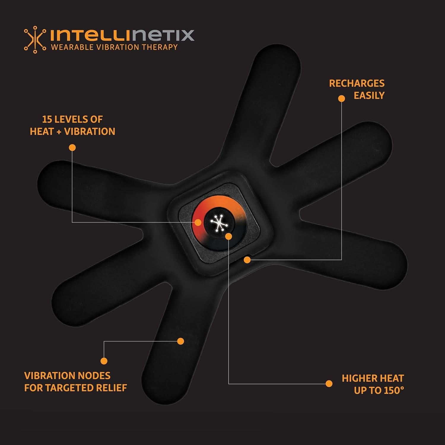 Envoltura Calor y Vibración Intellinetix para Alivio Muscular