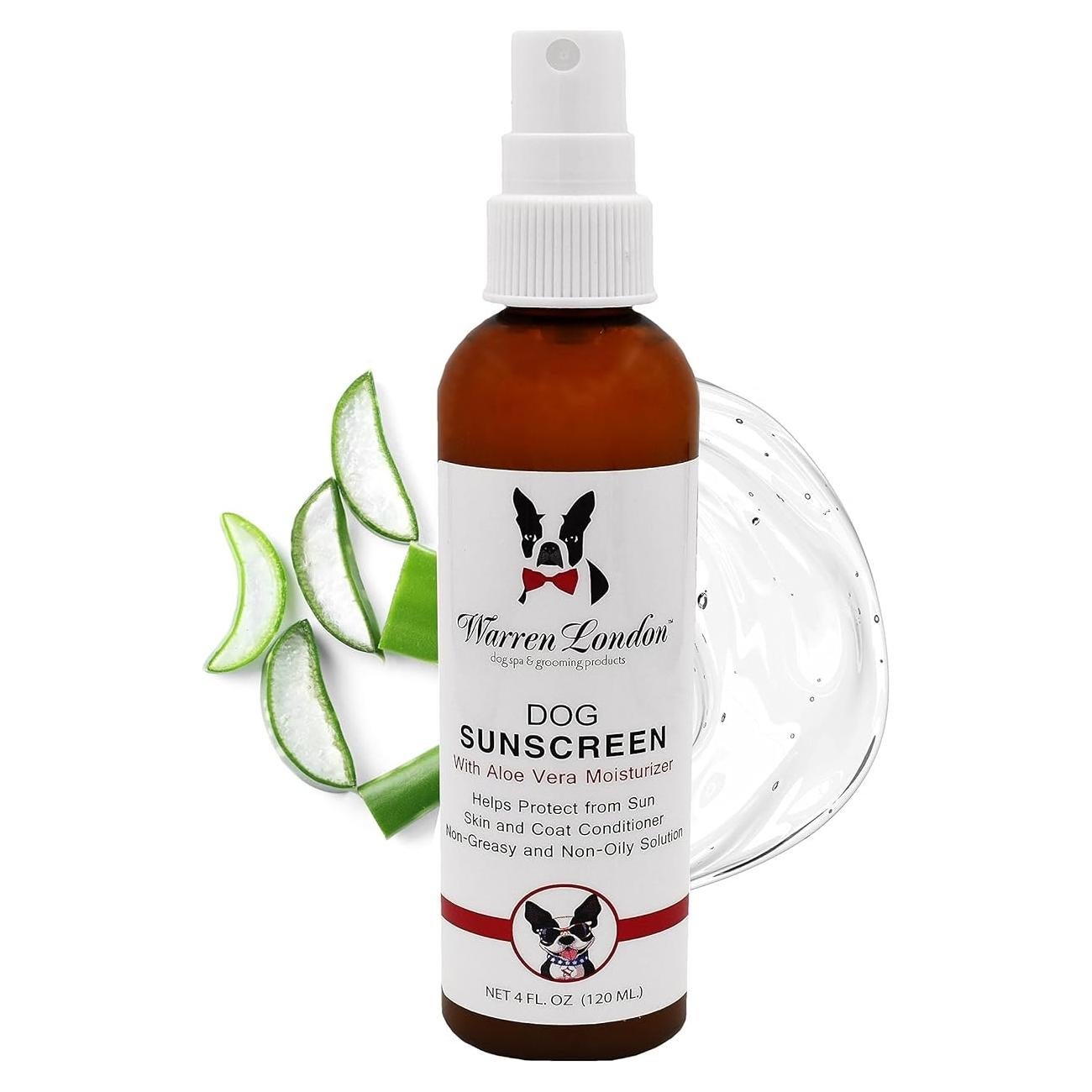 Protector Solar para Perros Warren London 113.4g Aloe Vera
