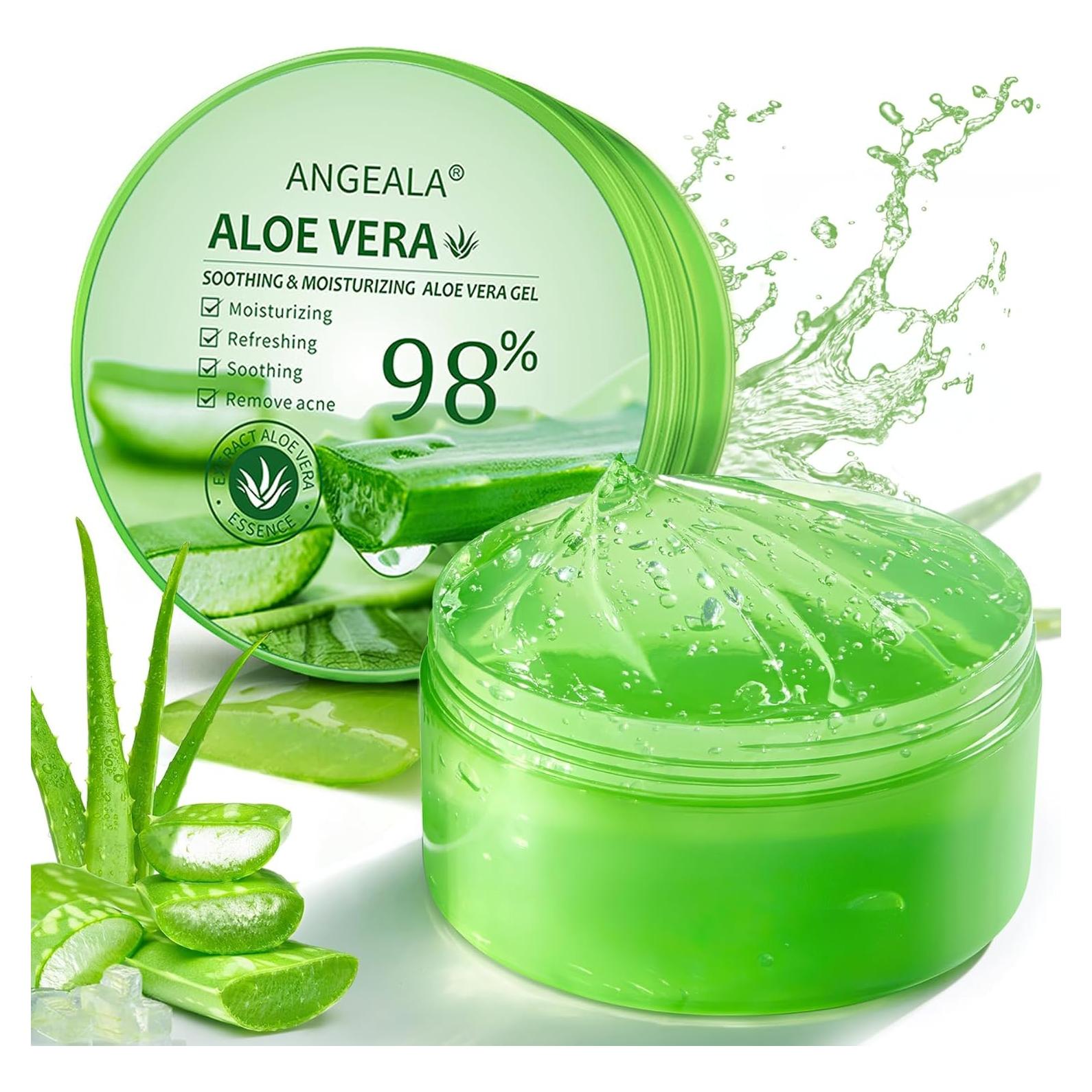 Gel de Aloe Vera Orgánico Aero Zen 284 g Hidratante Facial y Corporal