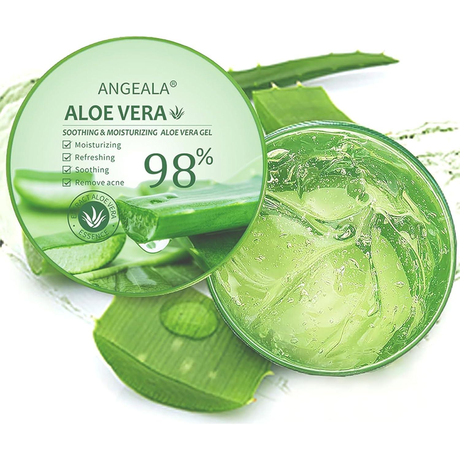Gel de Aloe Vera Orgánico Aero Zen 284 g Hidratante Facial y Corporal