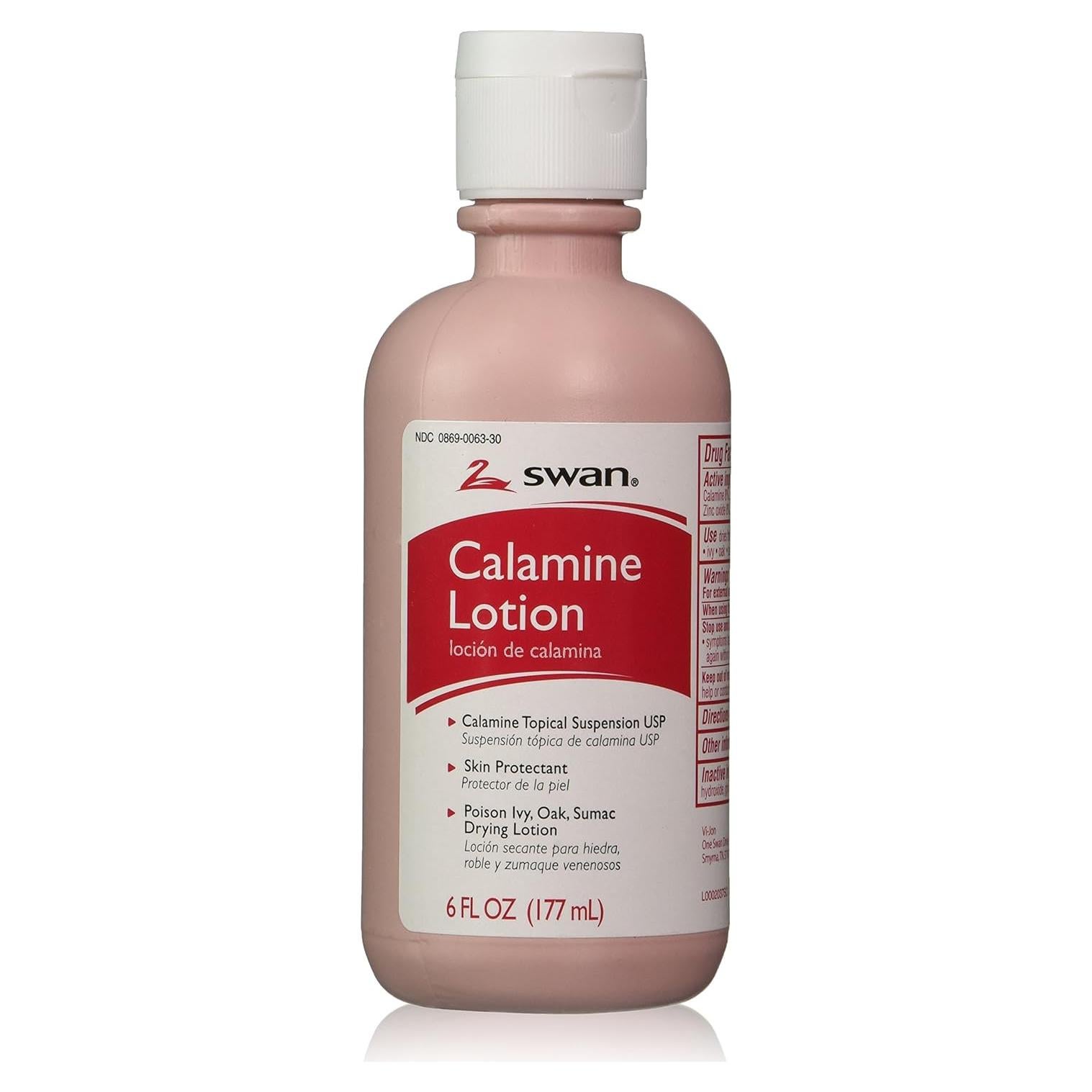 Loción de Calamina Swan 170 g - Alivio Picazón Insectos