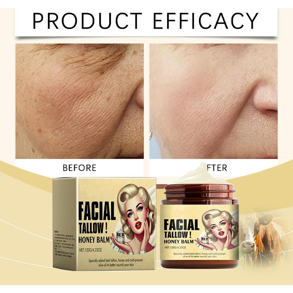 Crema Nutritiva de Miel y Sebo de Res 120g - Cuidado Facial