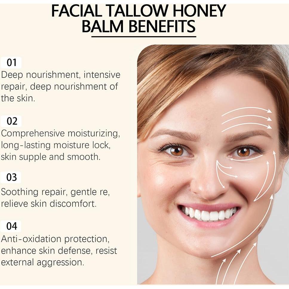 Crema Nutritiva de Miel y Sebo de Res 120g - Cuidado Facial