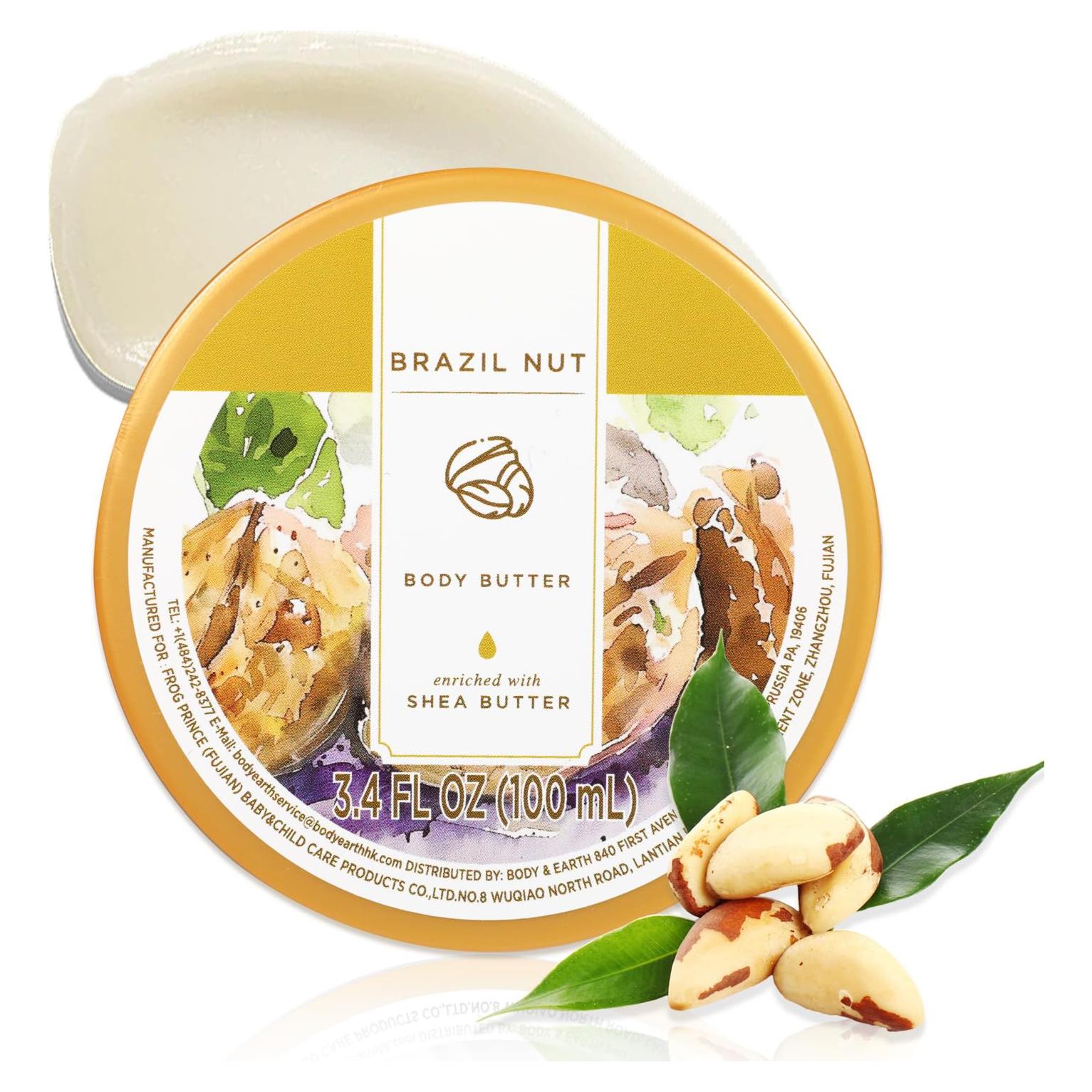 Manteca Corporal Princess Belle Nuez de Brasil 100ml Hidratante