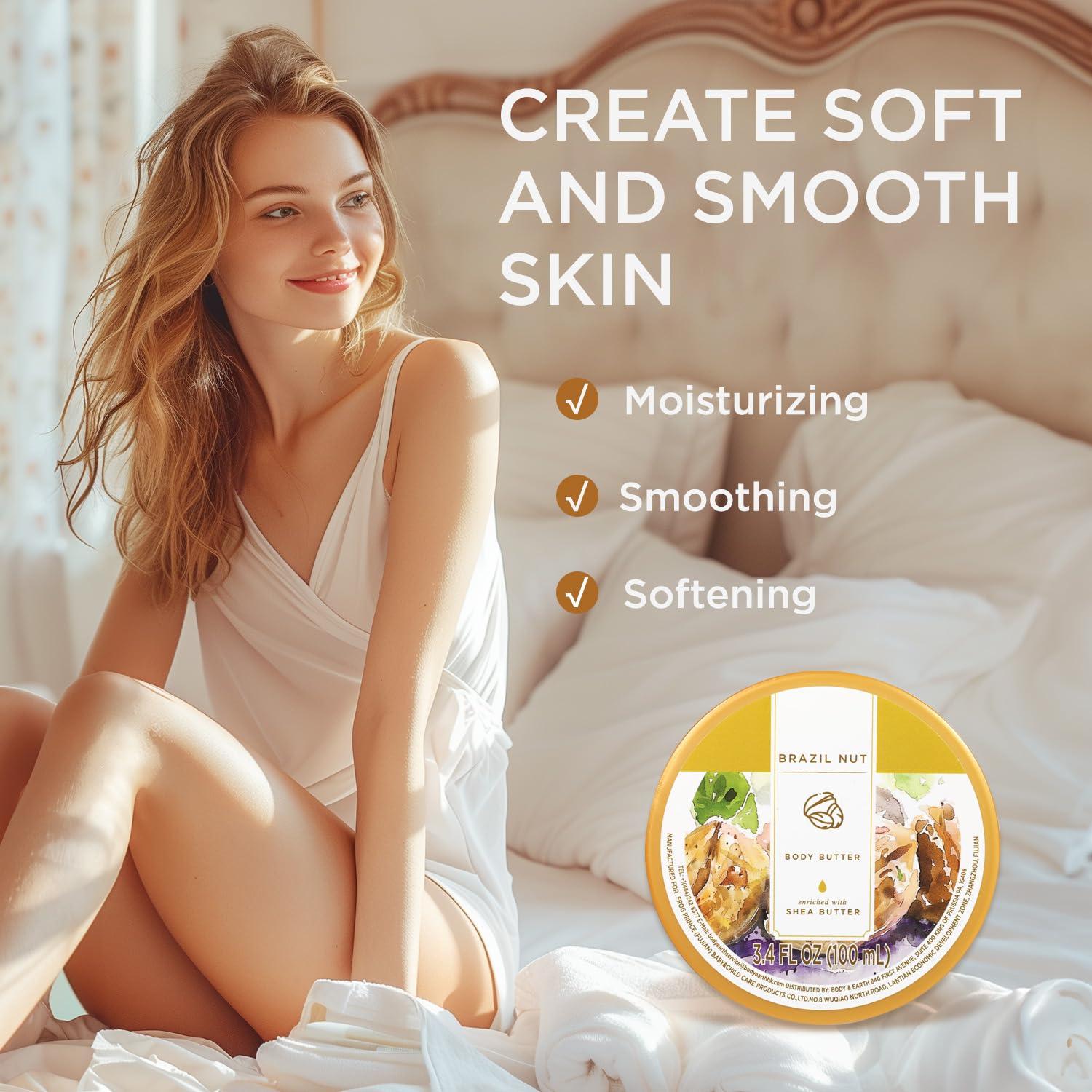 Manteca Corporal Princess Belle Nuez de Brasil 100ml Hidratante