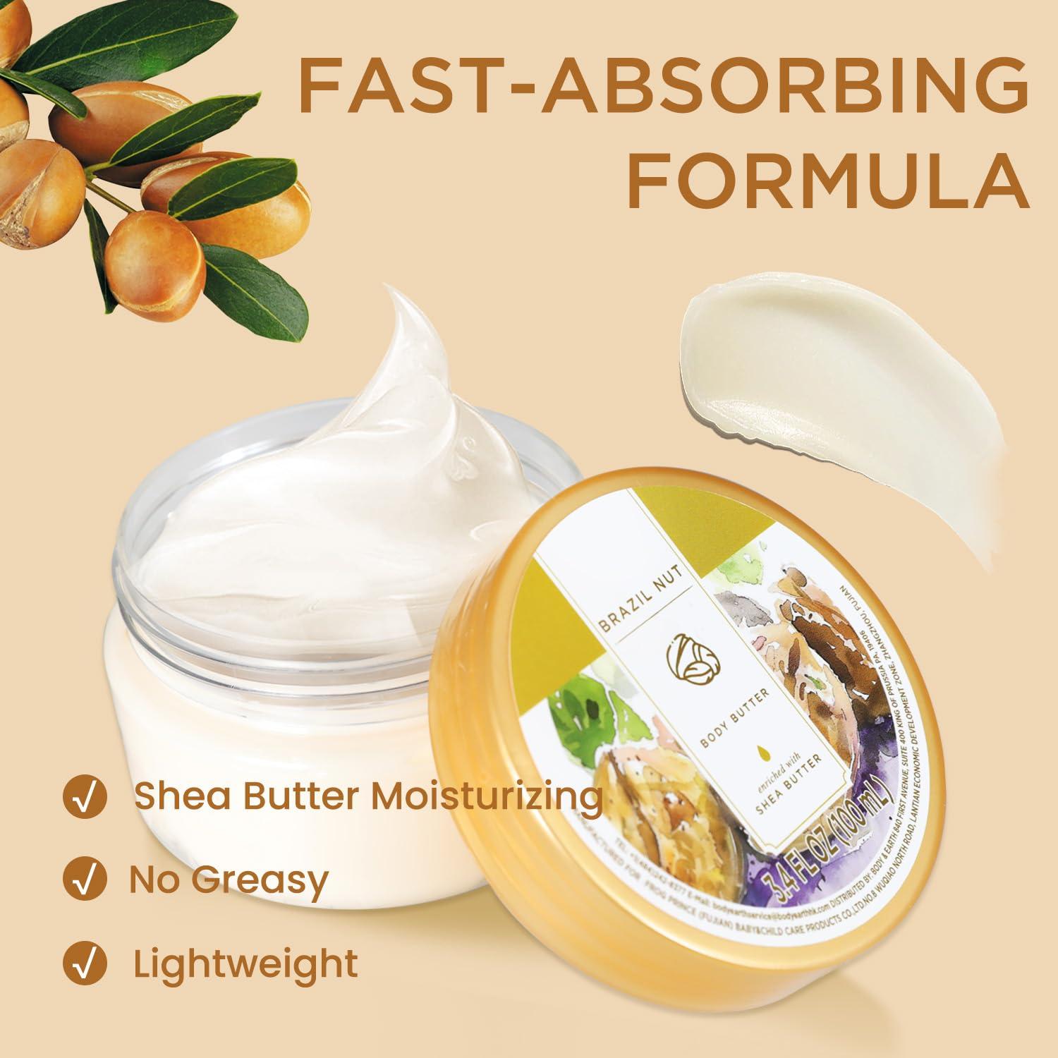 Manteca Corporal Princess Belle Nuez de Brasil 100ml Hidratante